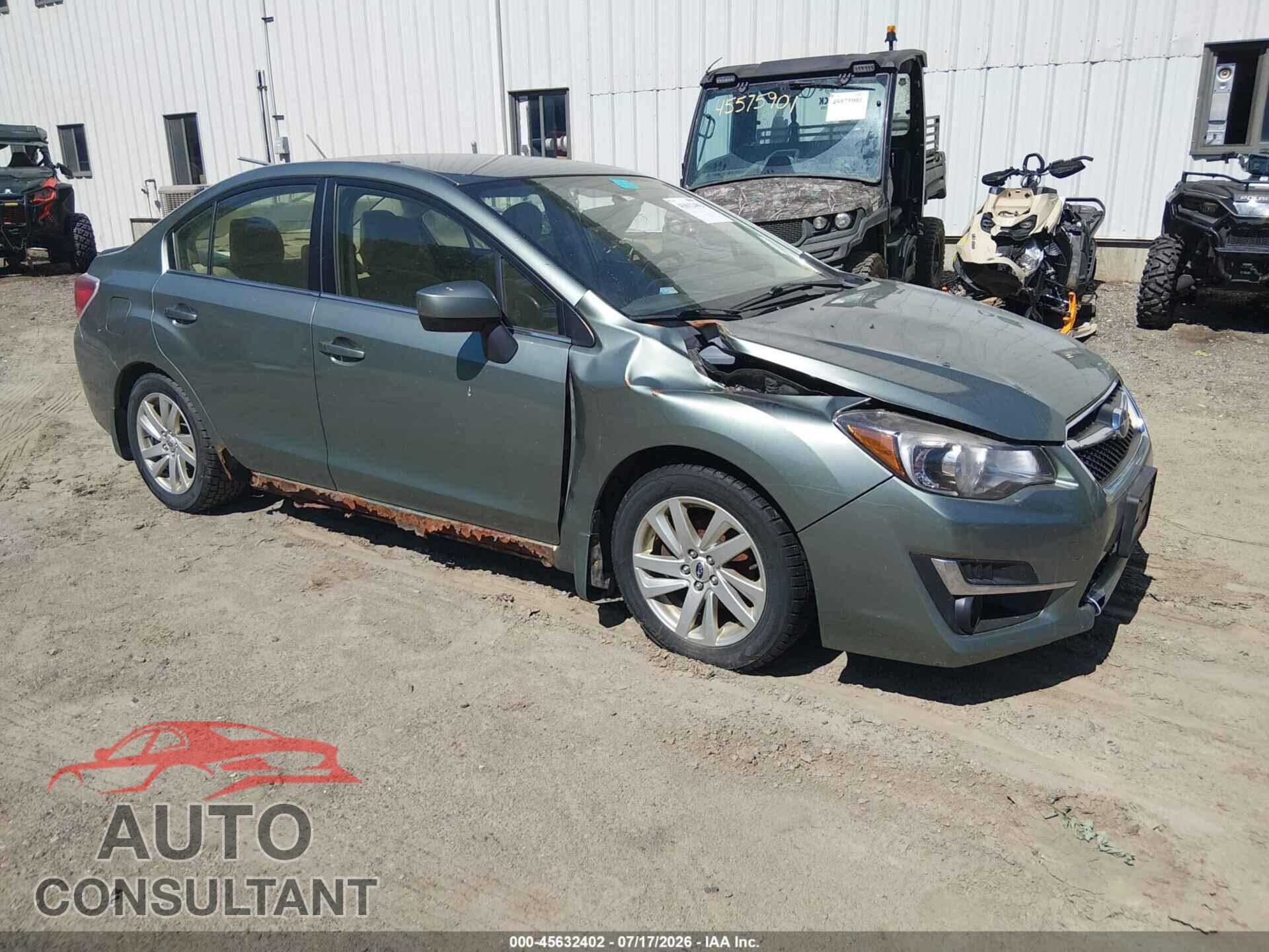 SUBARU IMPREZA 2015 - JF1GJAC62FH024284
