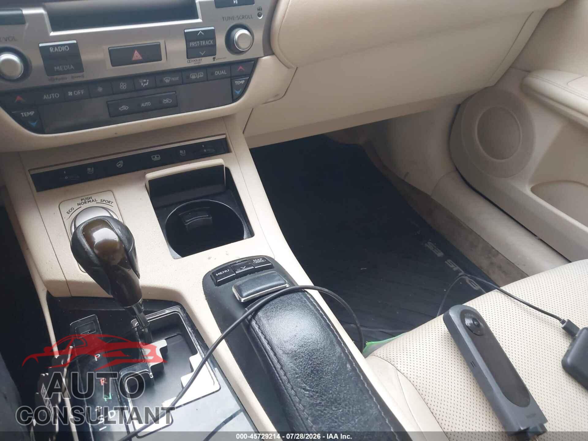 LEXUS ES 350 2014 - JTHBK1GG8E2145177