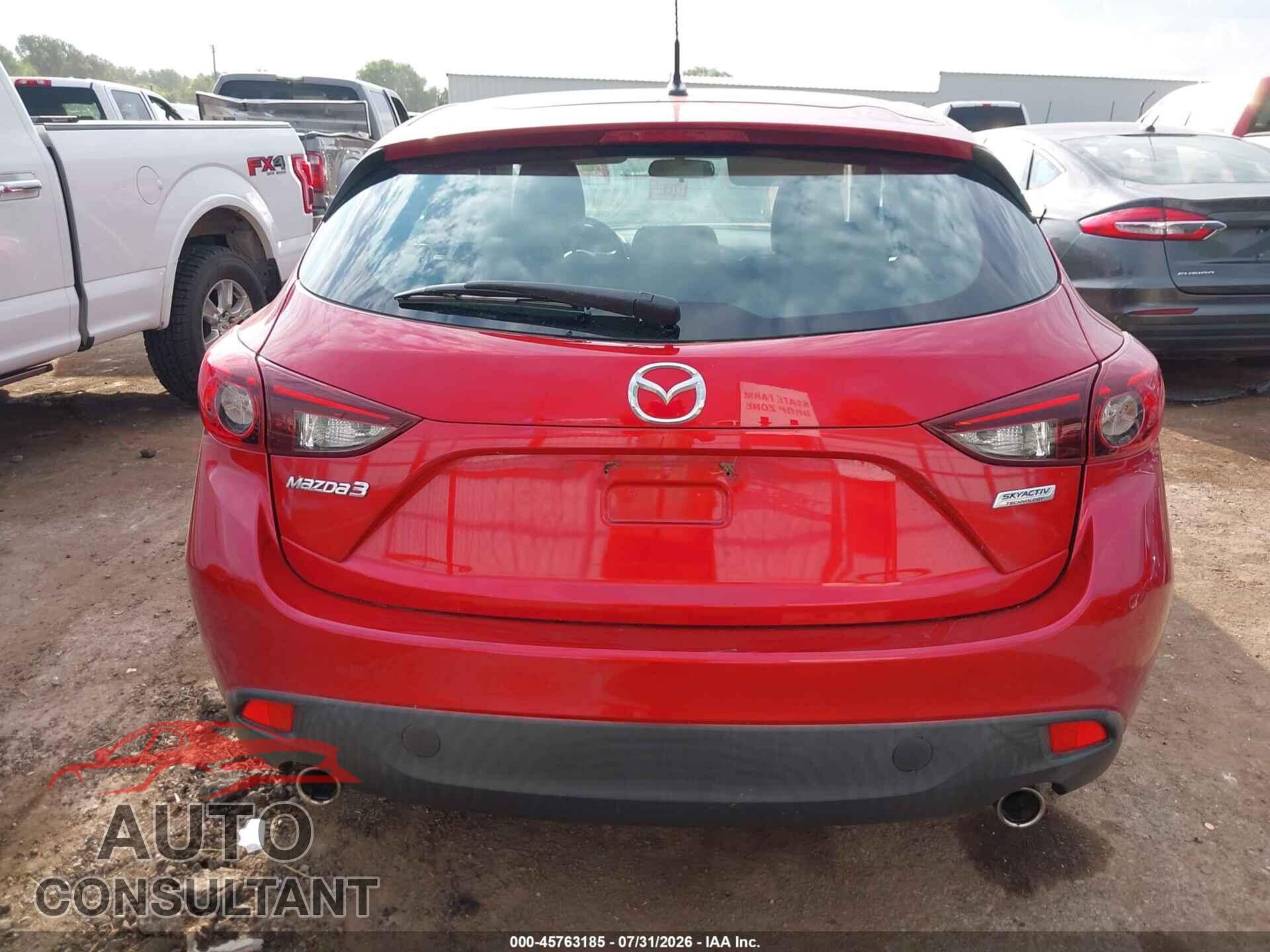 MAZDA MAZDA3 2015 - 3MZBM1K73FM201889