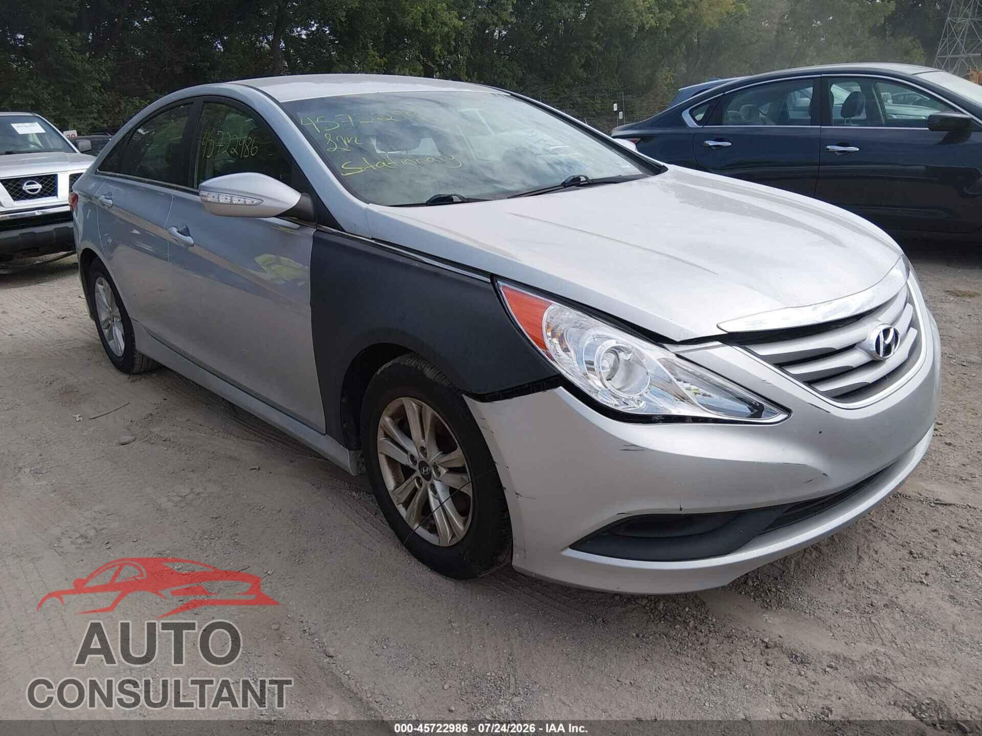 HYUNDAI SONATA 2014 - 5NPEB4AC8EH925944