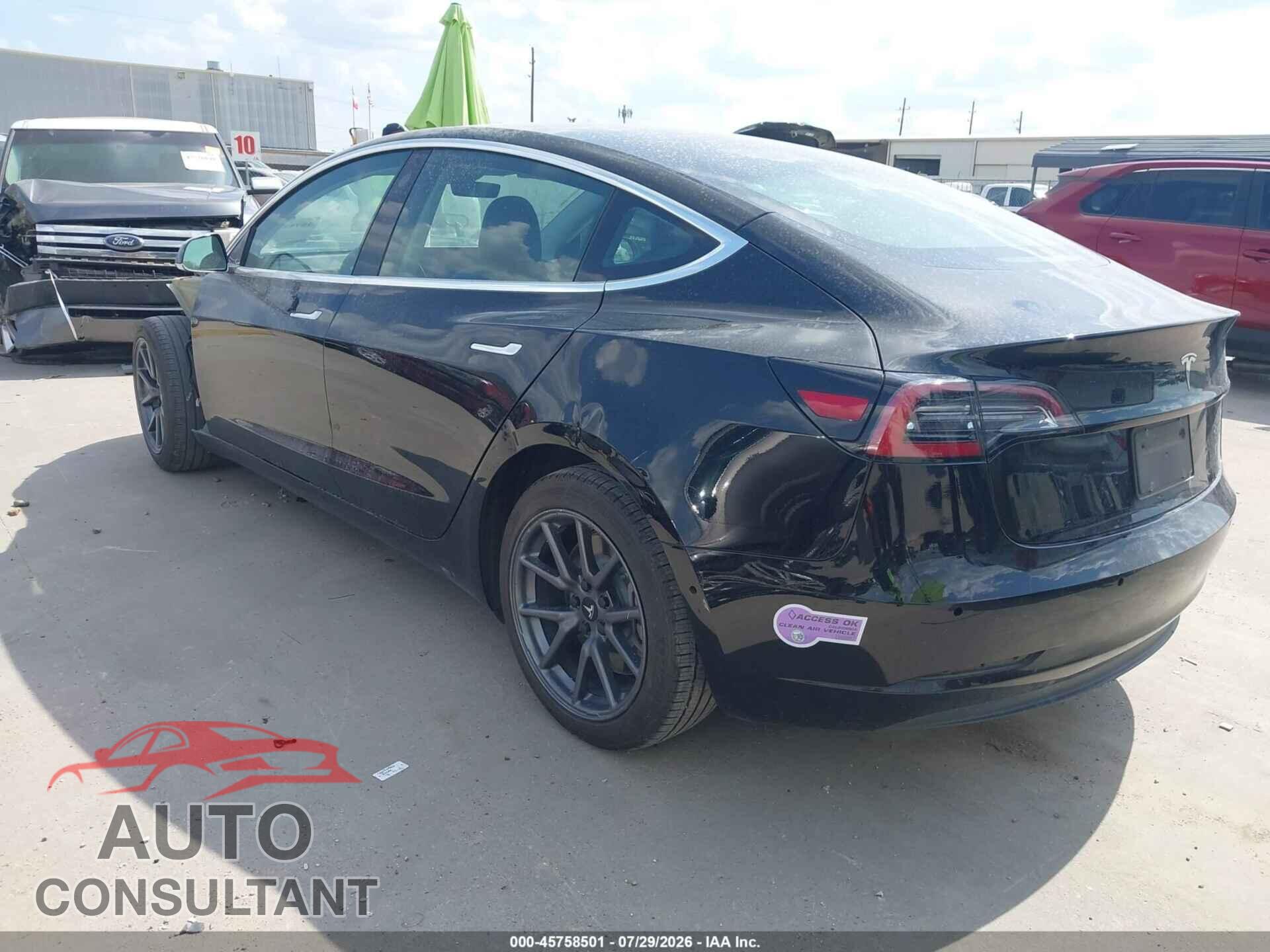 TESLA MODEL 3 2019 - 5YJ3E1EAXKF193008