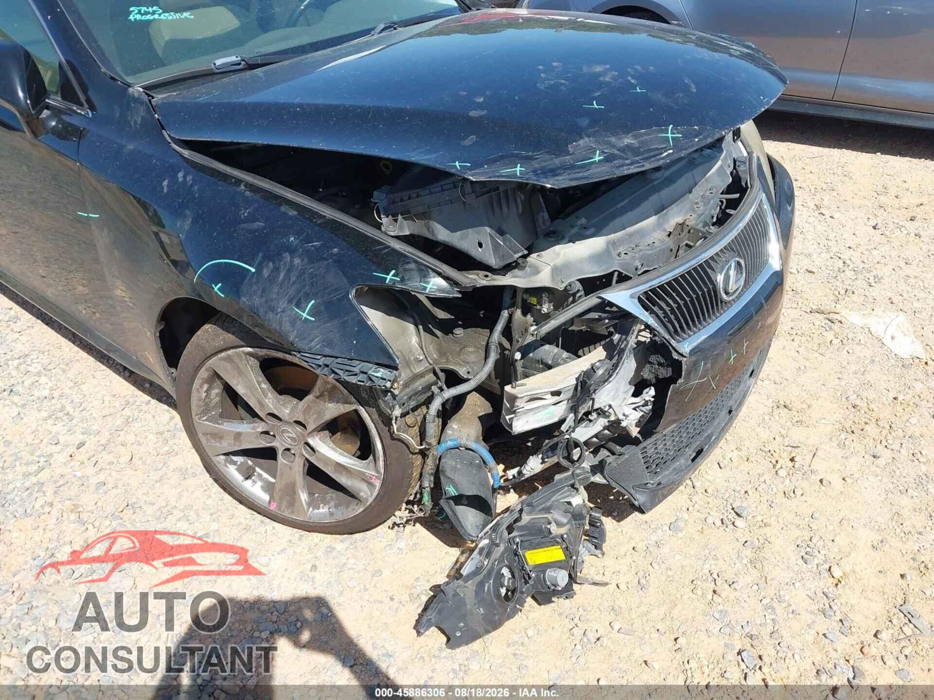 LEXUS IS 250 2011 - JTHBF5C29B5131370