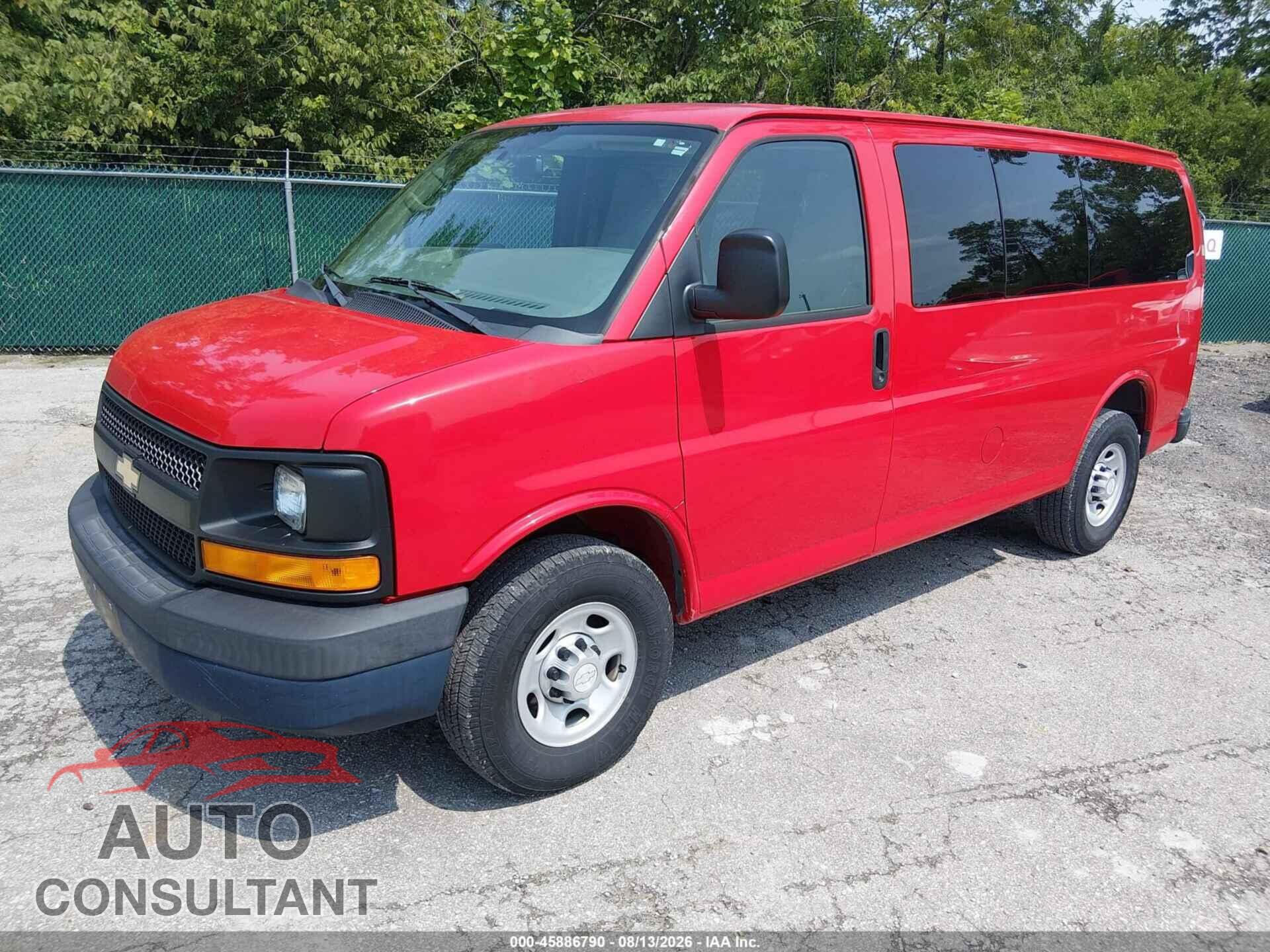 CHEVROLET EXPRESS 2500 2015 - 1GAWGPFF3F1280924