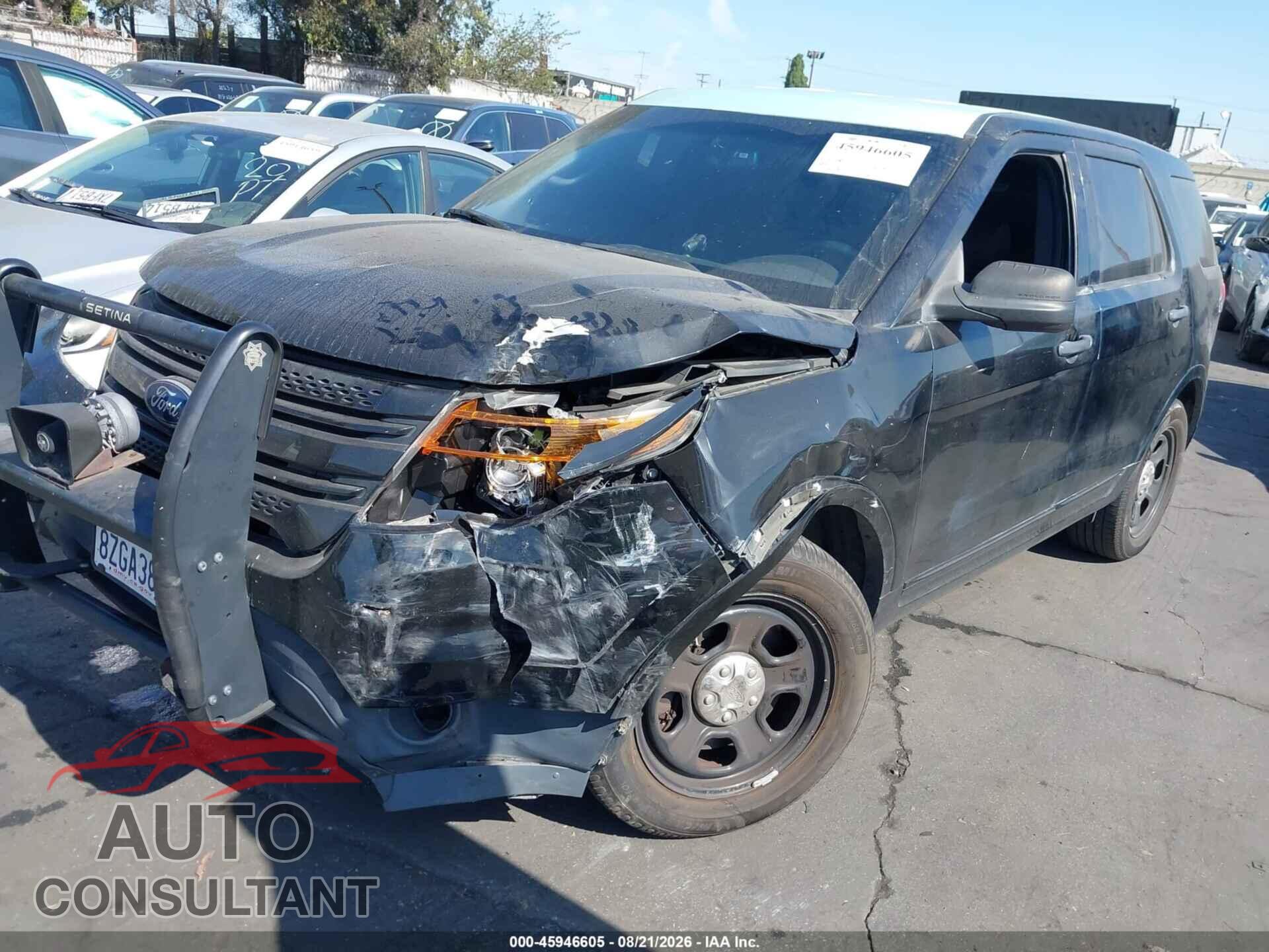 FORD UTILITY POLICE INTERCEPTOR 2015 - 1FM5K8AR1FGA56987