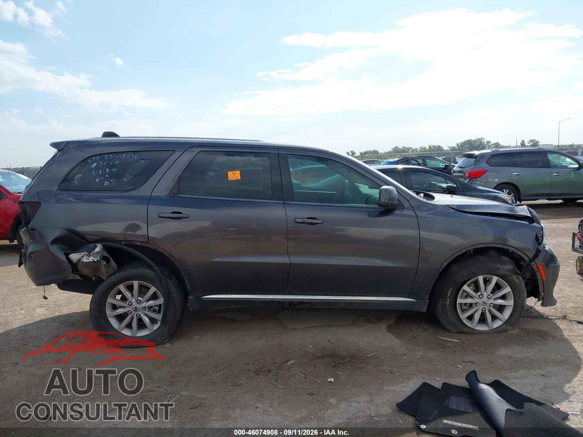 DODGE DURANGO 2021 - 1C4RDHAG4MC519403