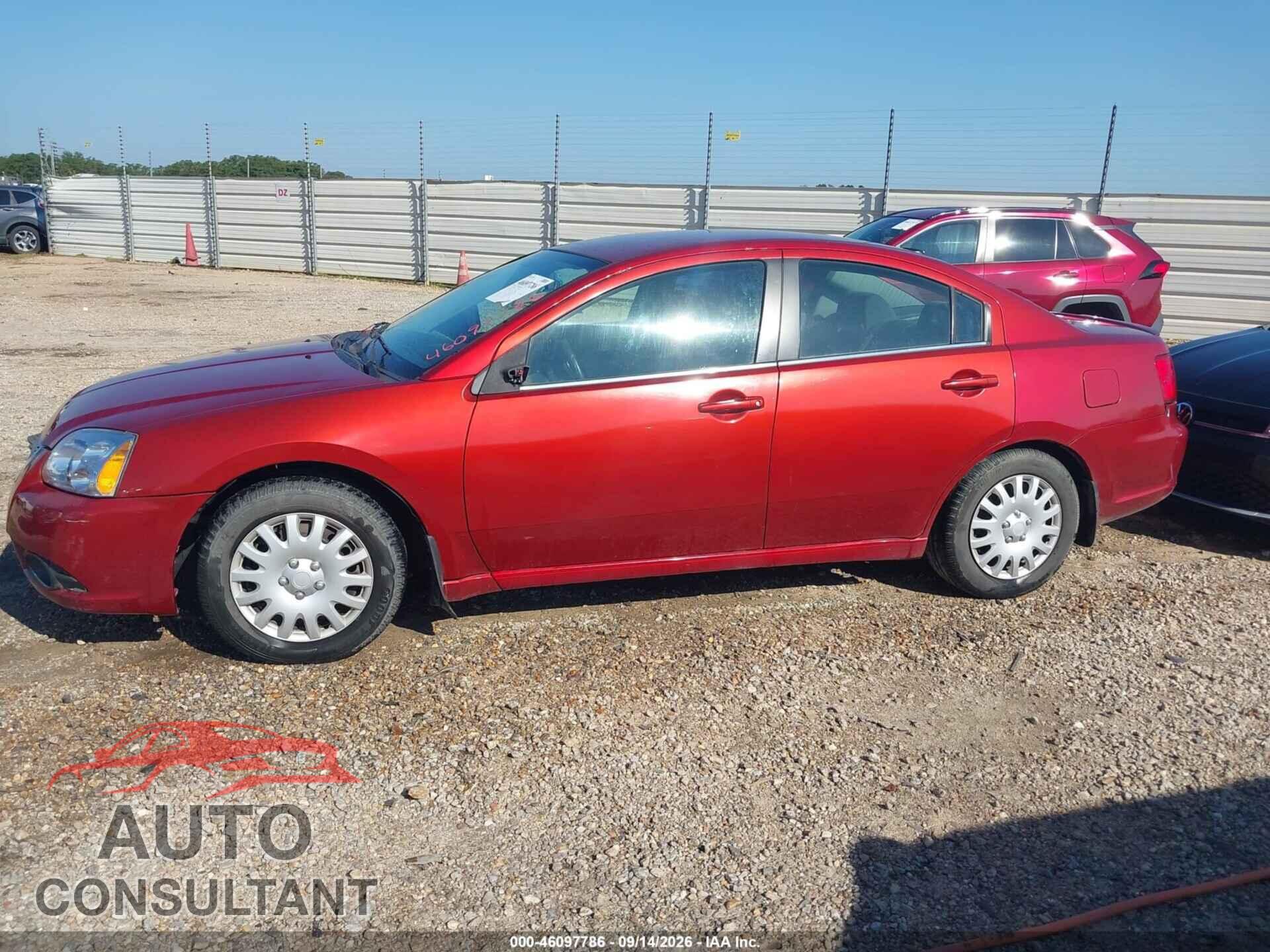 MITSUBISHI GALANT 2012 - 4A32B3FF9CE024446