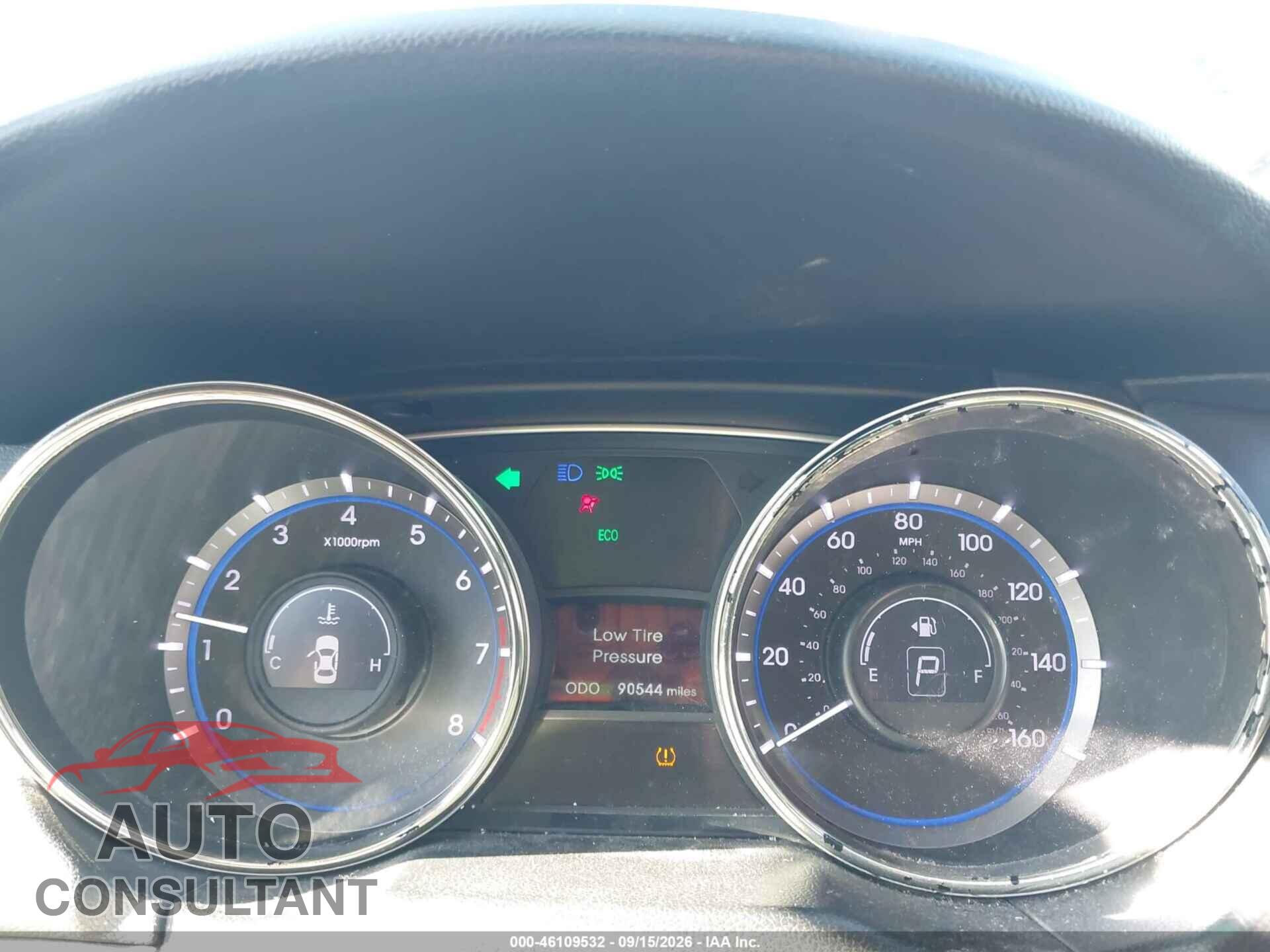 HYUNDAI SONATA 2013 - 5NPEB4AC6DH637659