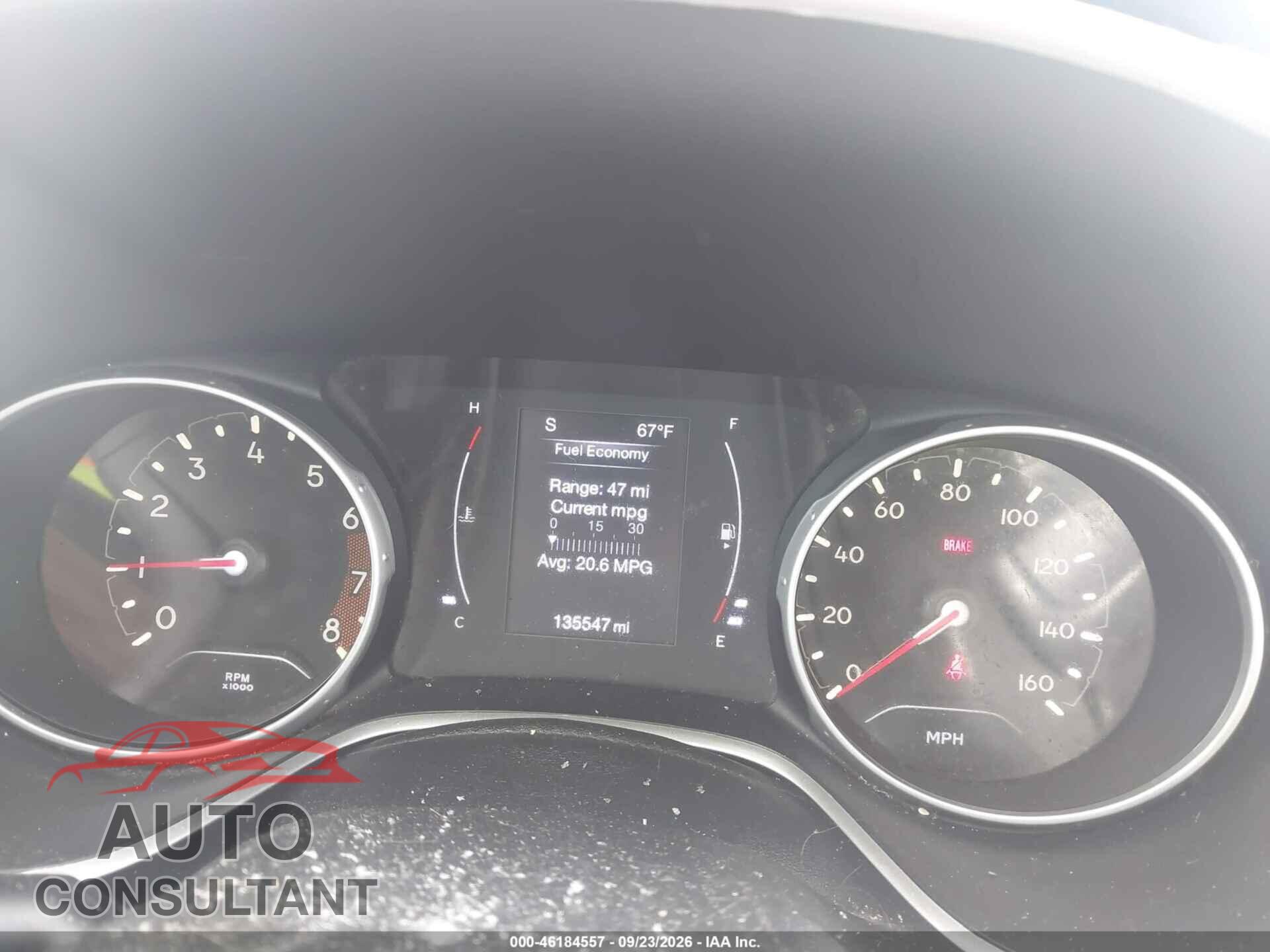 JEEP COMPASS 2019 - 3C4NJDBB8KT838792