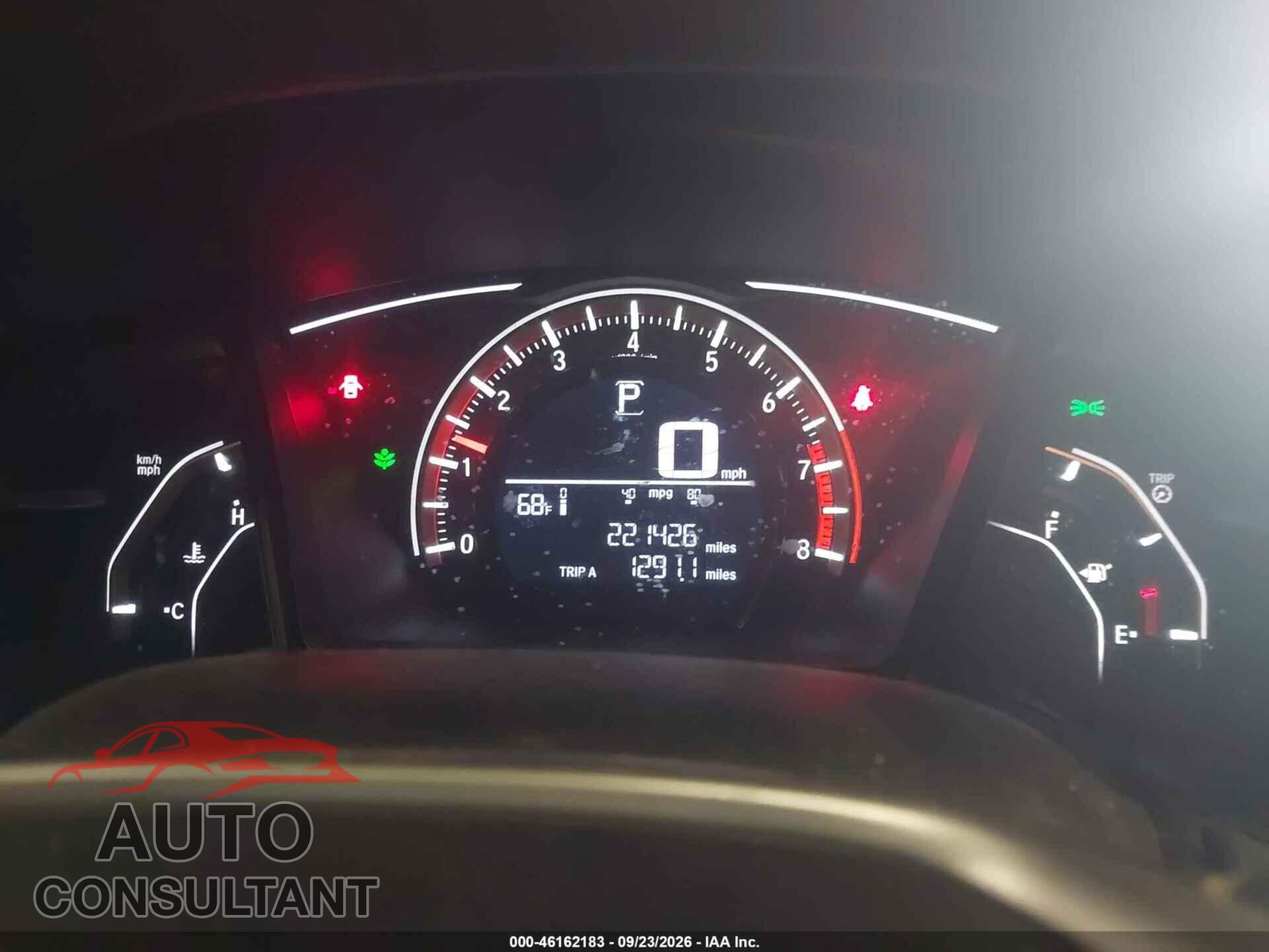 HONDA CIVIC 2017 - 19XFC2F52HE010385