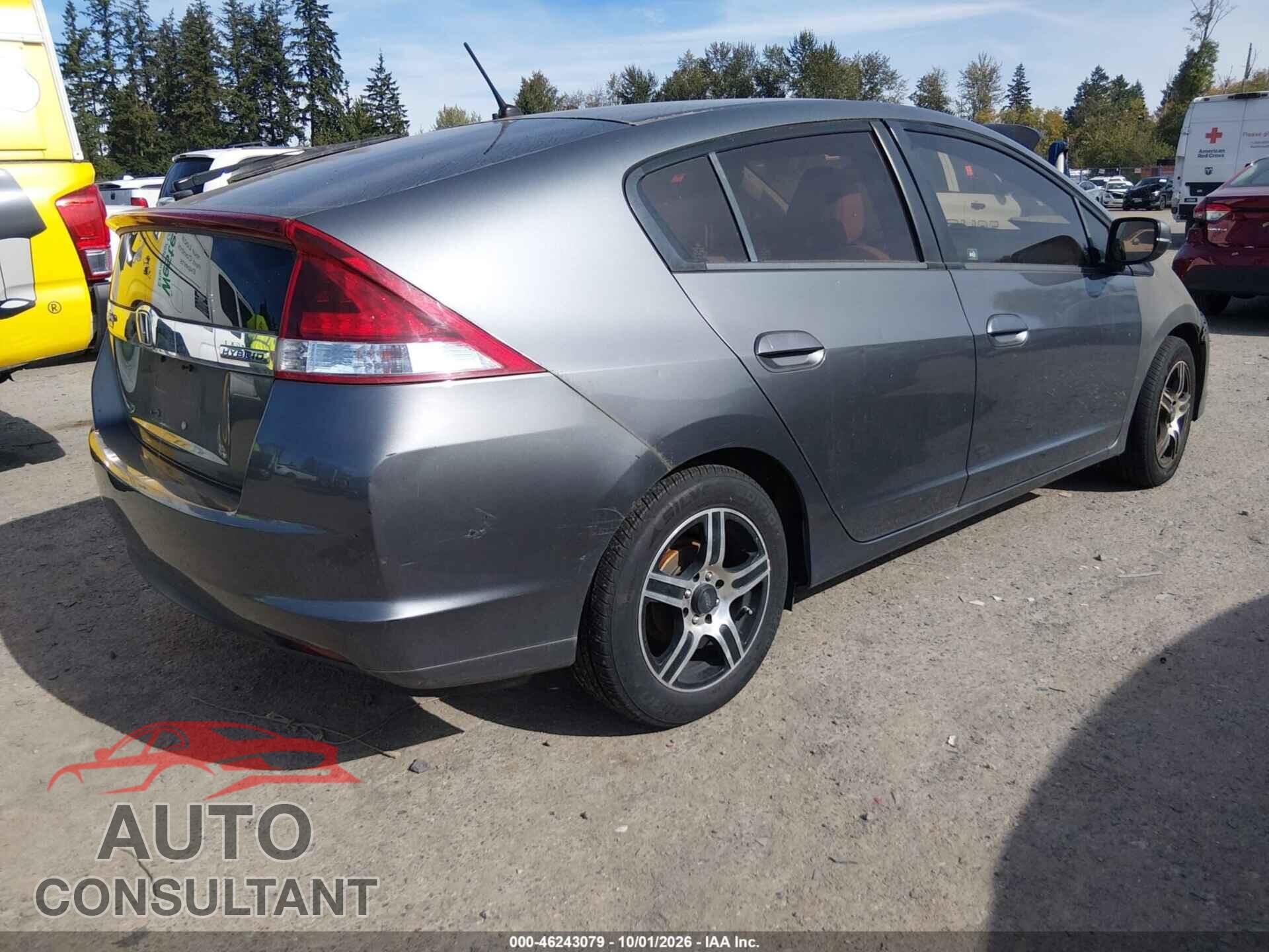 HONDA INSIGHT 2013 - JHMZE2H34DS005133