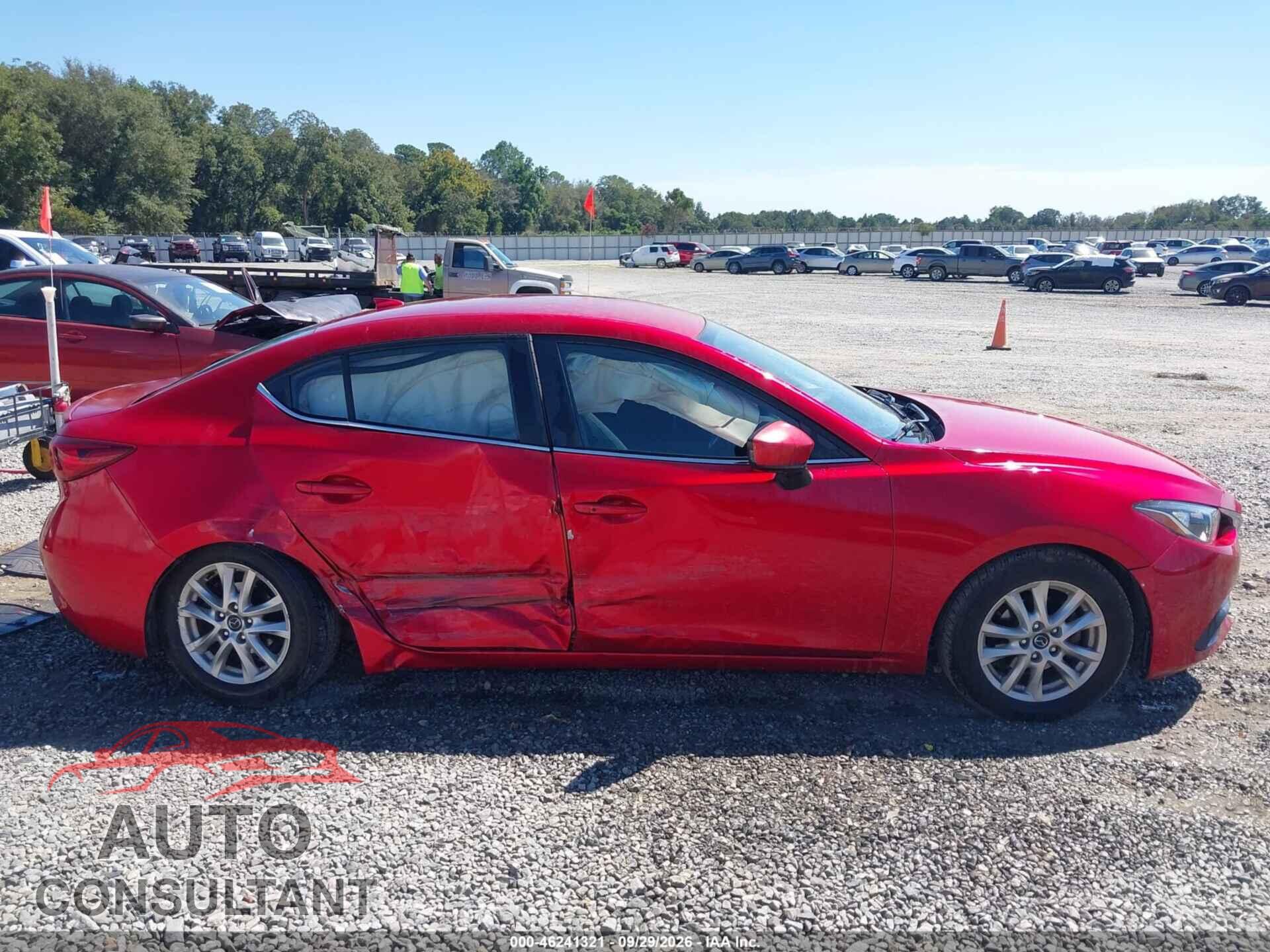 MAZDA MAZDA3 2014 - JM1BM1V79E1184672