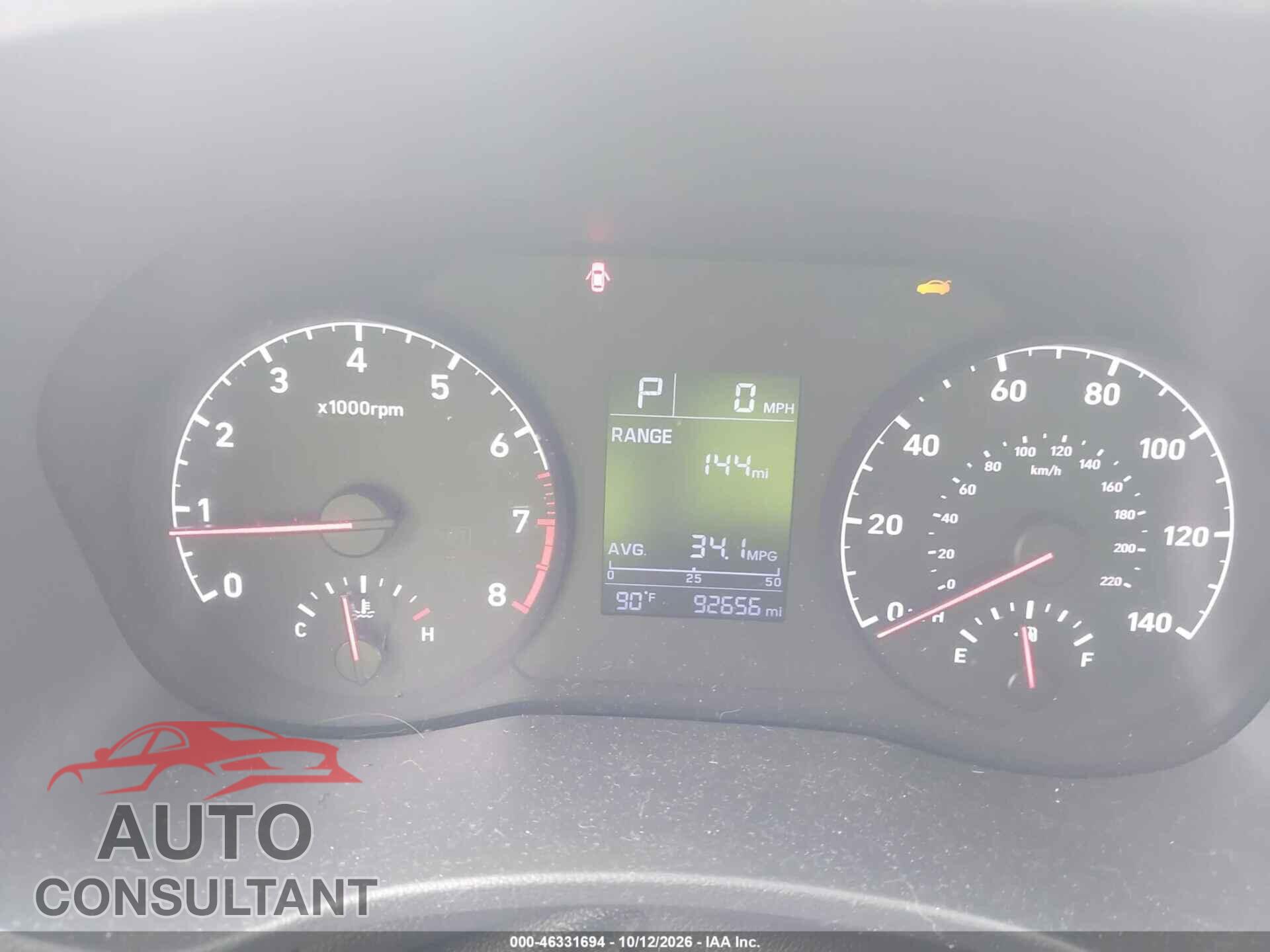 HYUNDAI ACCENT 2019 - 3KPC24A39KE058867