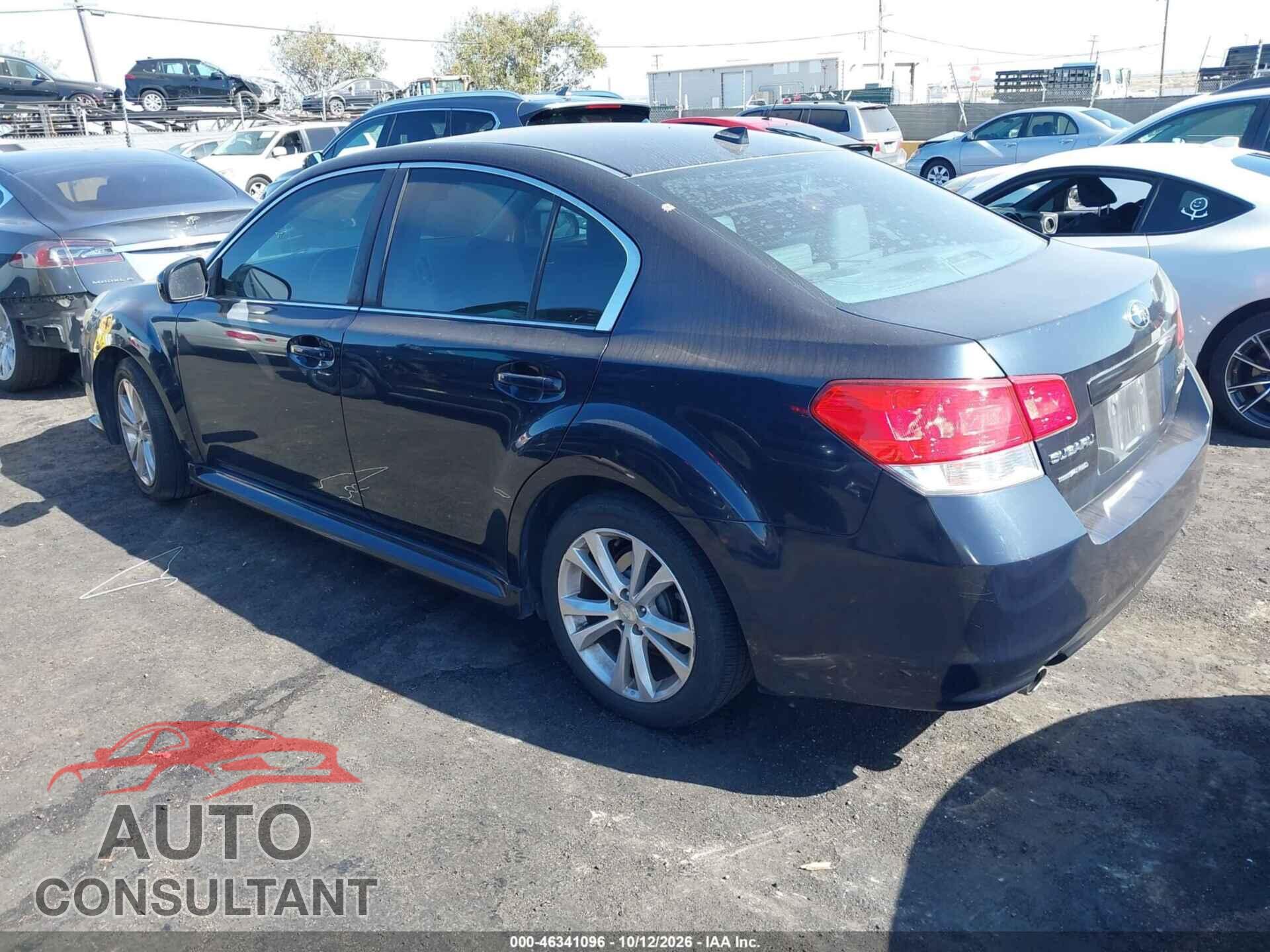 SUBARU LEGACY 2013 - 4S3BMBK68D3048649