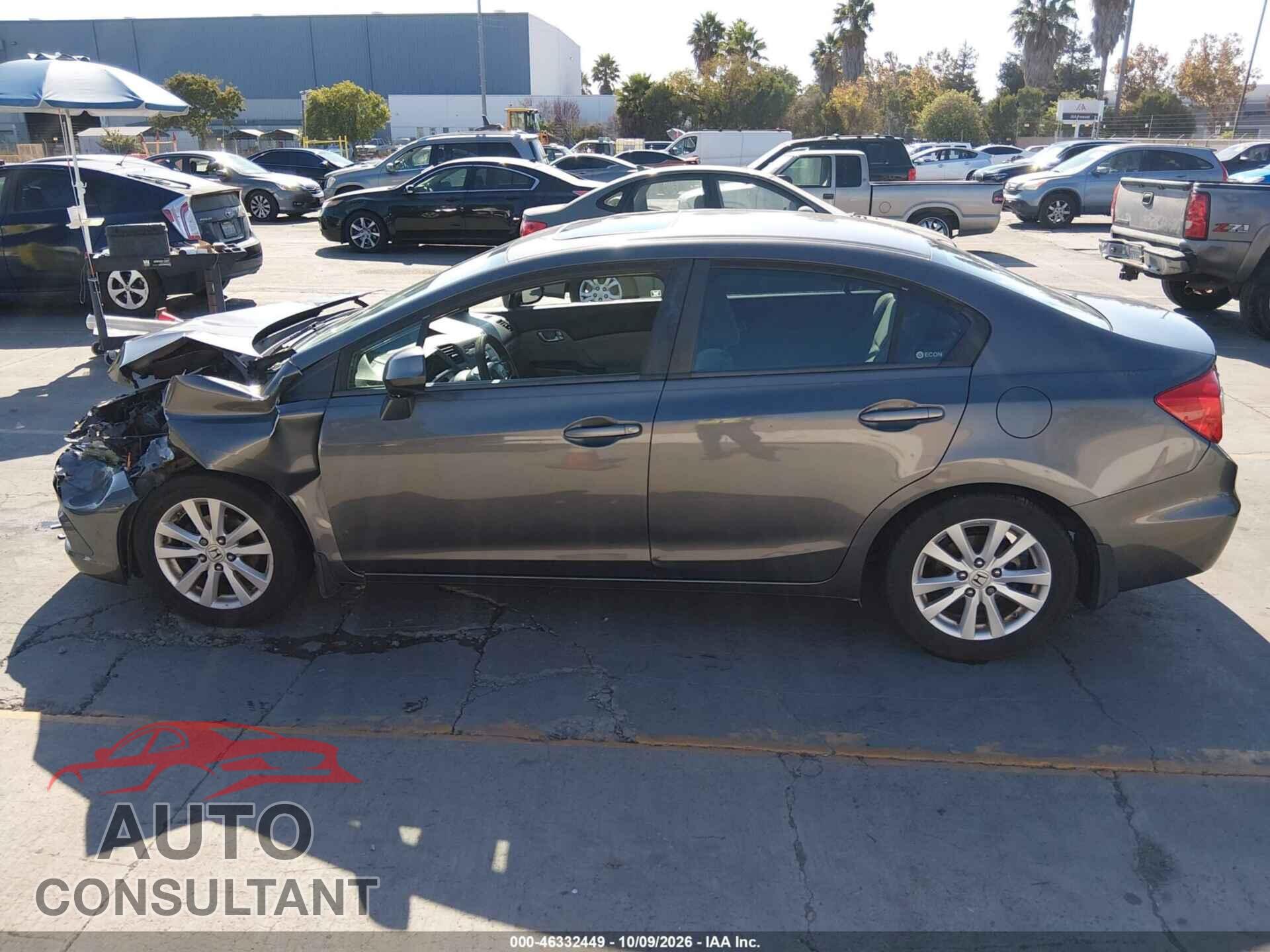 HONDA CIVIC 2012 - 2HGFB2F88CH607875