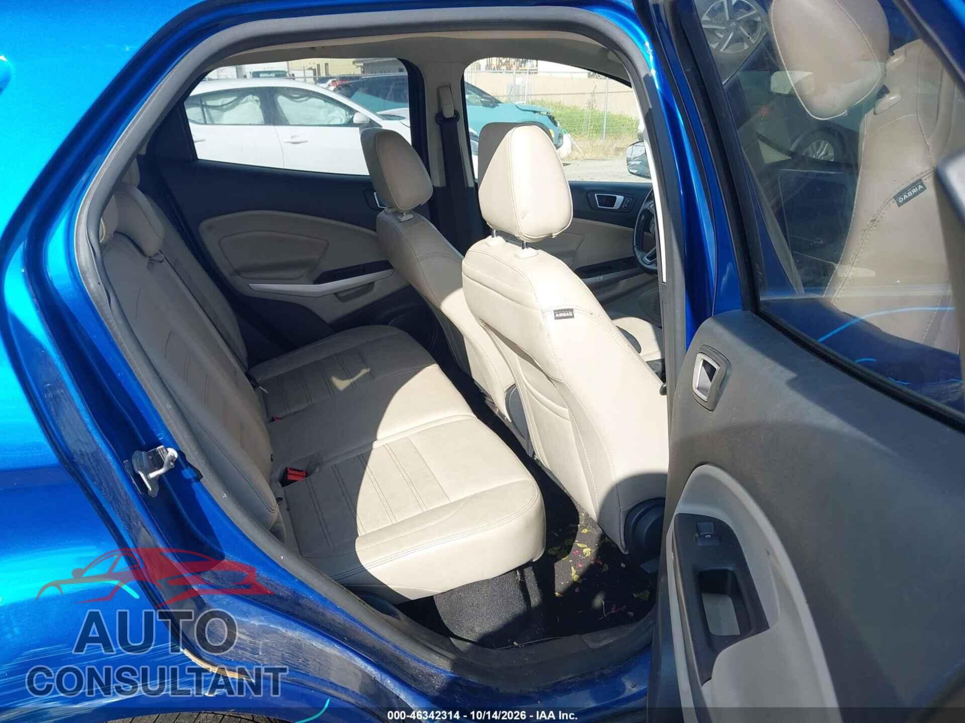 FORD ECOSPORT 2021 - MAJ6S3KLXMC427967