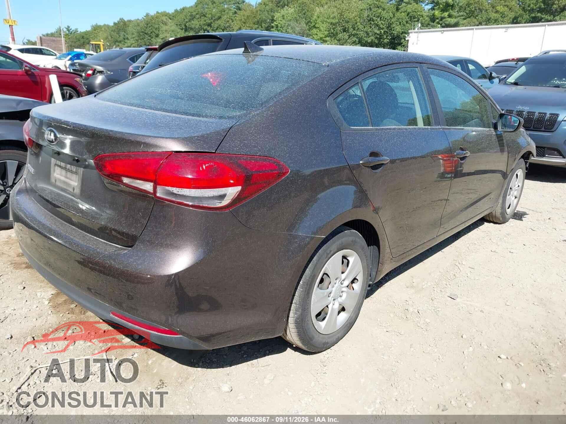 KIA FORTE 2017 - 3KPFK4A78HE072428