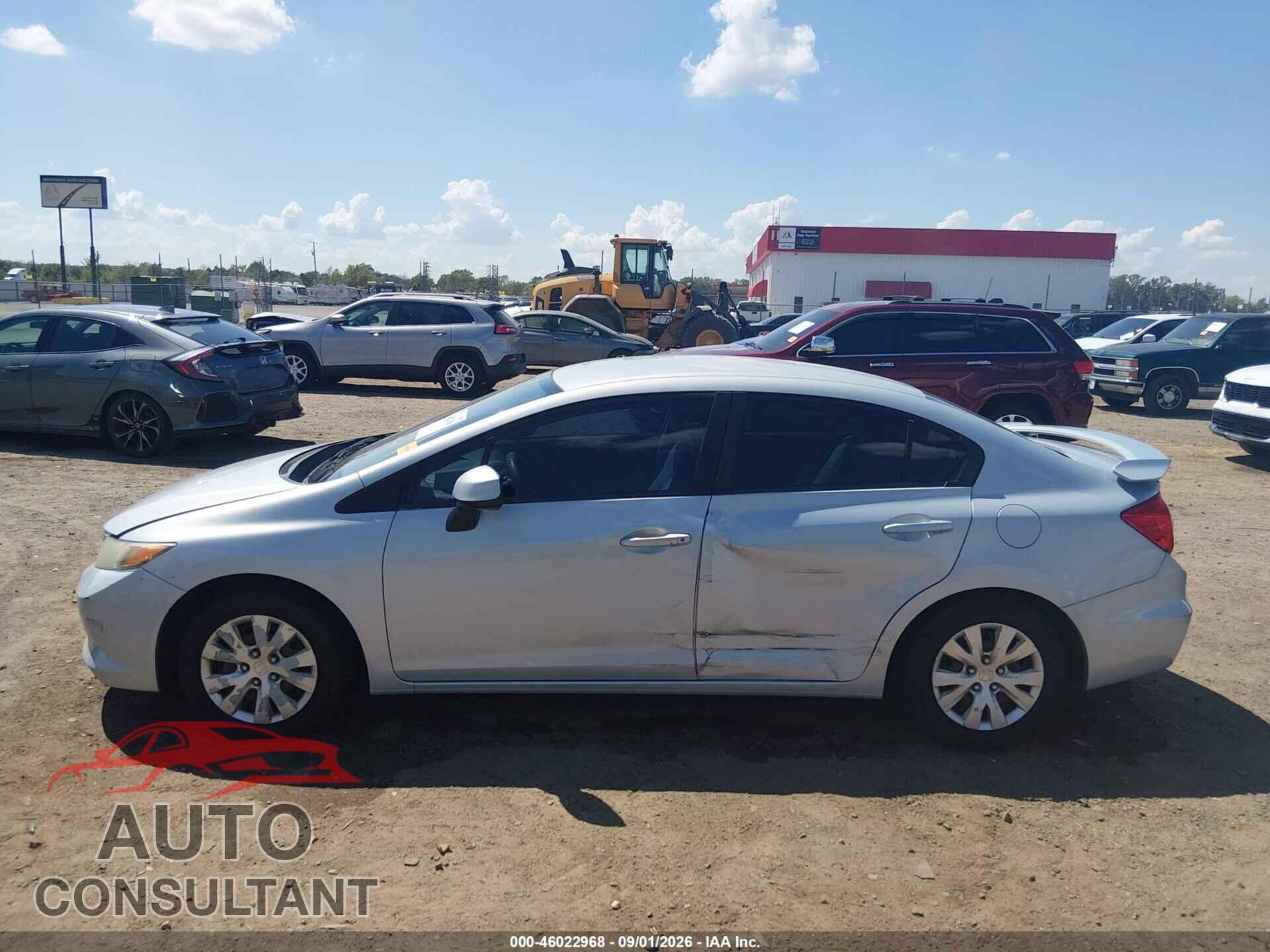 HONDA CIVIC 2012 - 2HGFB2F56CH597529