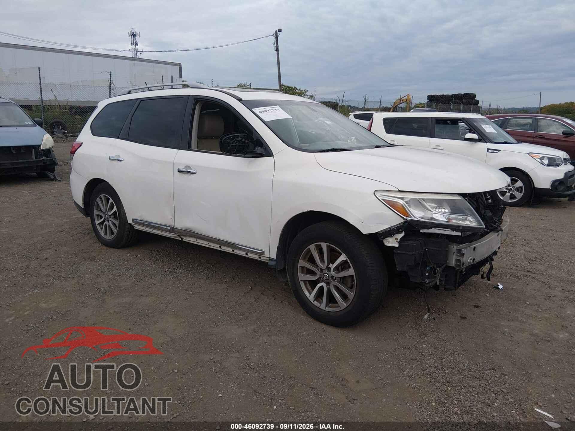 NISSAN PATHFINDER 2013 - 5N1AR2MM3DC608064