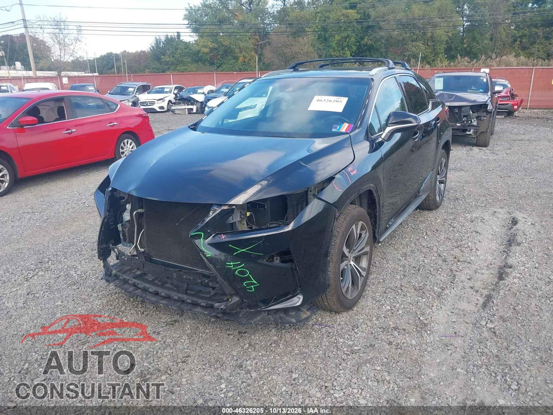 LEXUS RX 350 2017 - 2T2BZMCA7HC111491