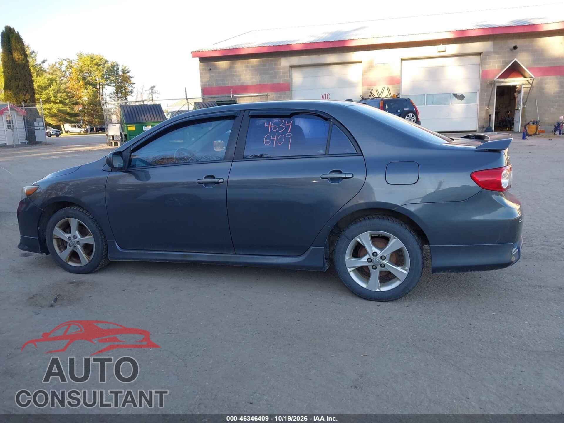 TOYOTA COROLLA 2012 - 2T1BU4EEXCC811985