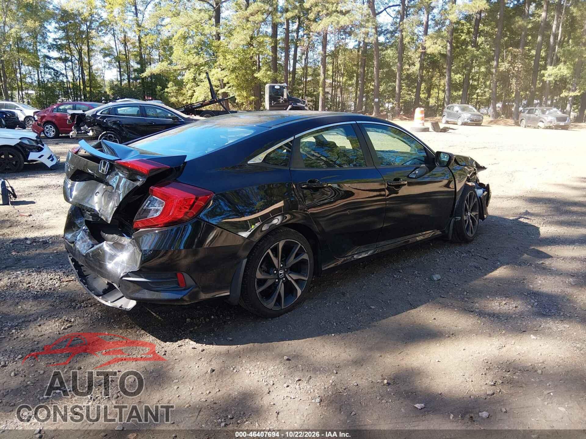 HONDA CIVIC 2020 - 2HGFC2F88LH557055