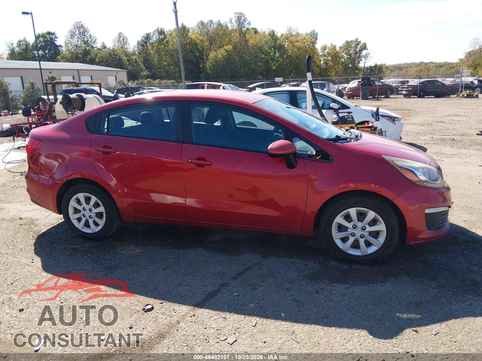 KIA RIO 2017 - KNADM4A30H6059609