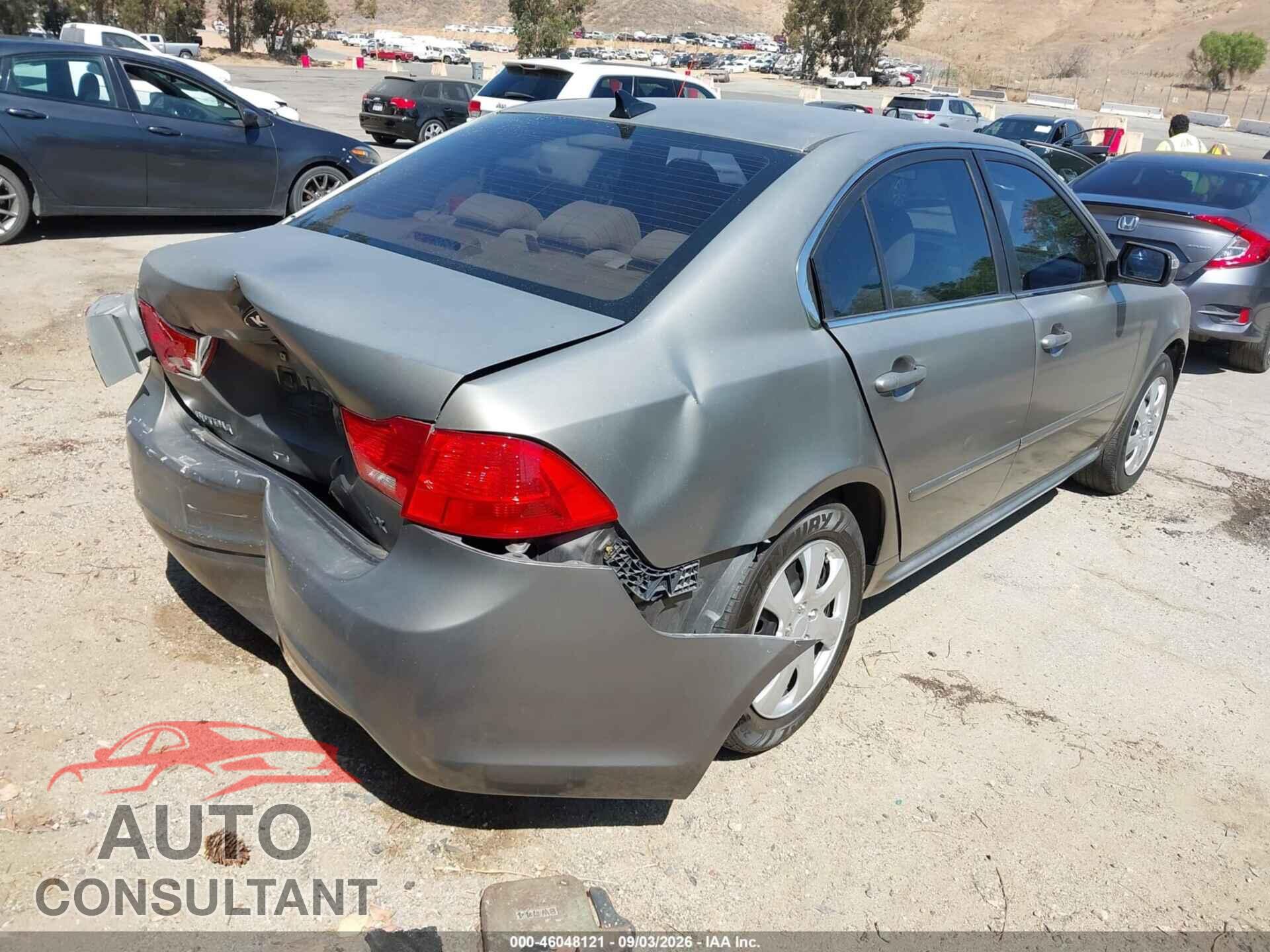 KIA OPTIMA 2010 - KNAGG4A82A5455133