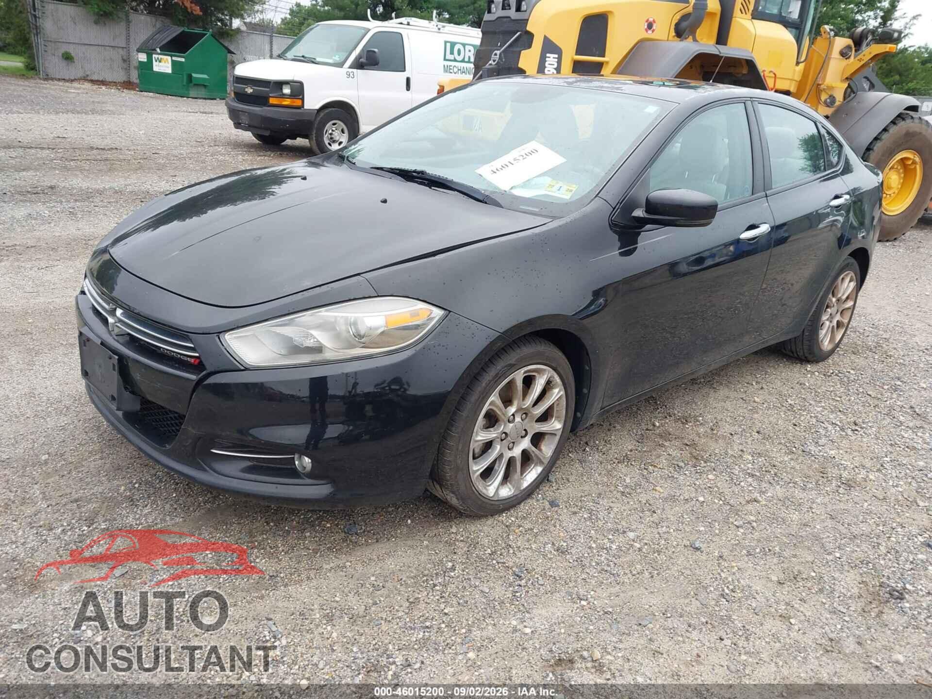 DODGE DART 2013 - 1C3CDFCH2DD133528