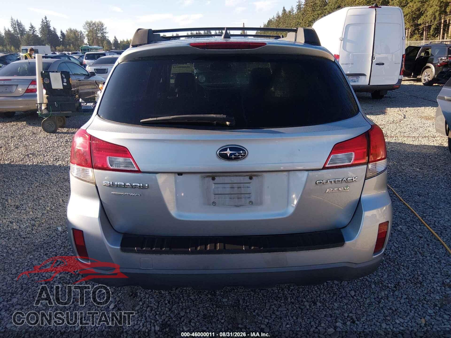 SUBARU OUTBACK 2014 - 4S4BRBLC1E3268864