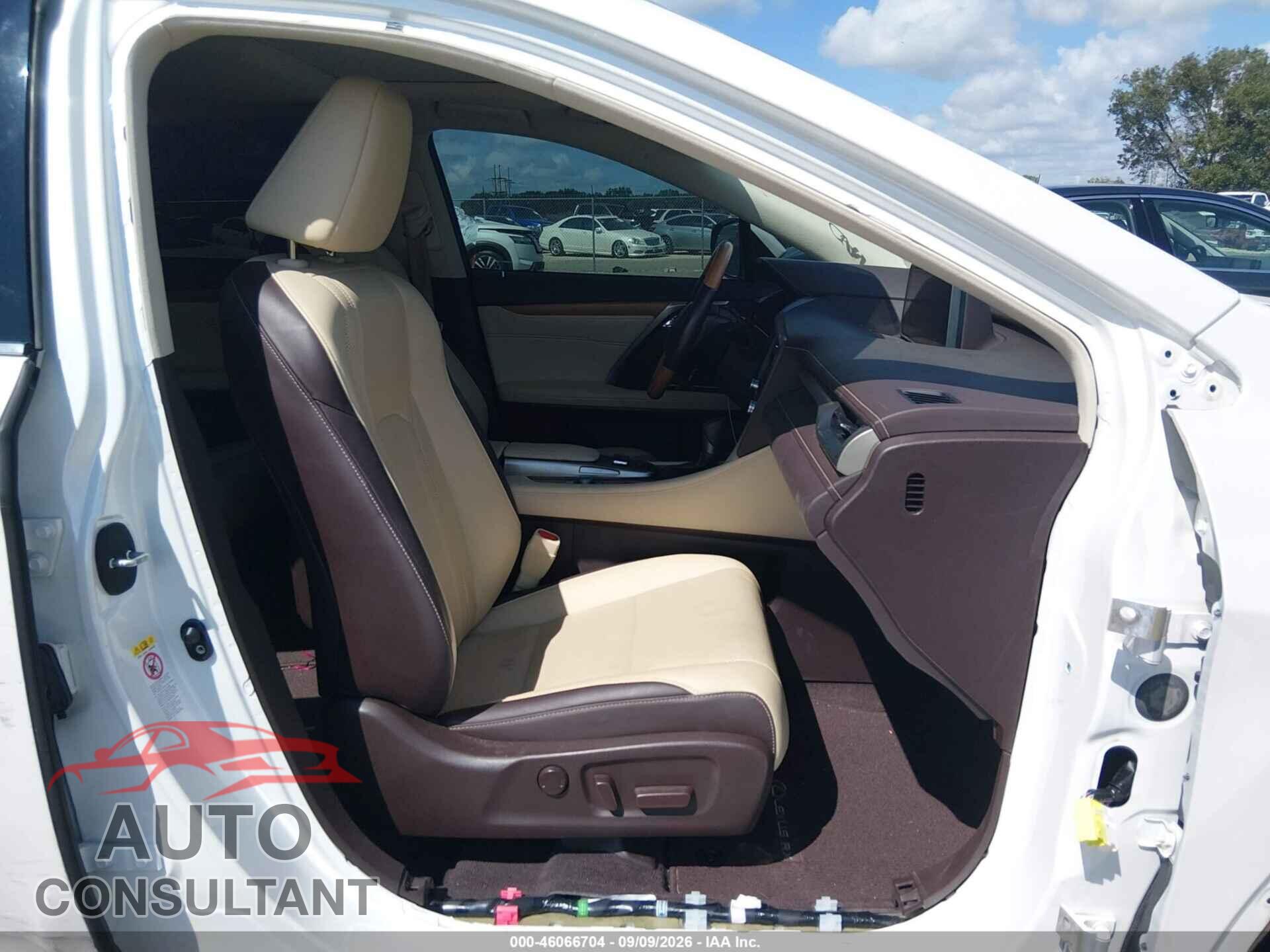 LEXUS RX 350 2017 - 2T2ZZMCA6HC051623