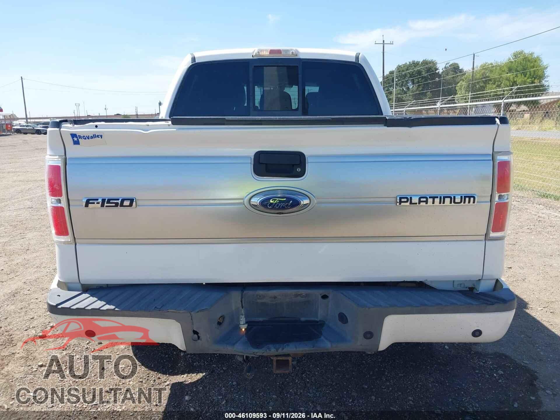 FORD F-150 2012 - 1FTFW1ET3CFB63485