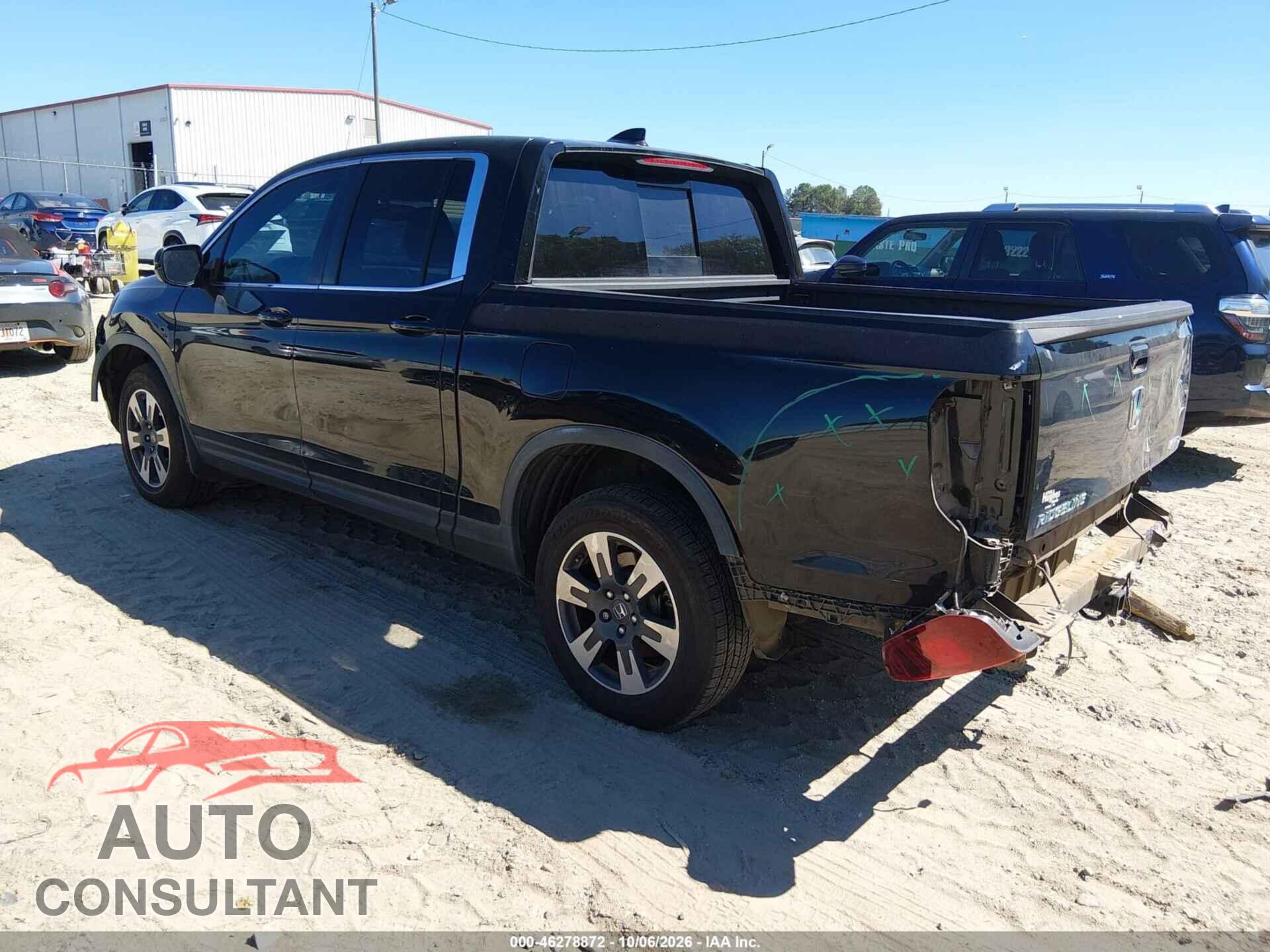 HONDA RIDGELINE 2019 - 5FPYK3F6XKB005325