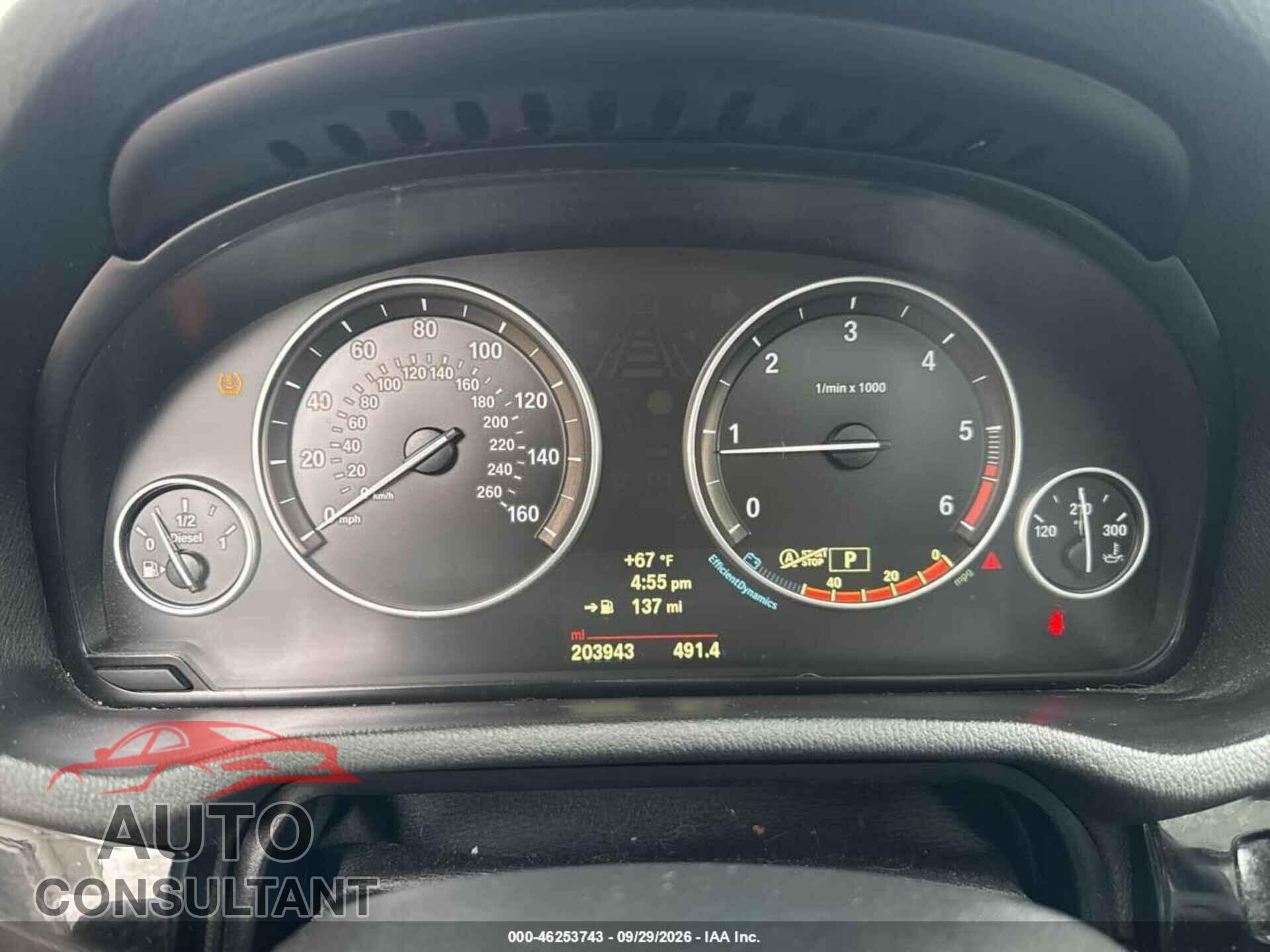 BMW X3 2015 - 5UXWY3C54F0E95888
