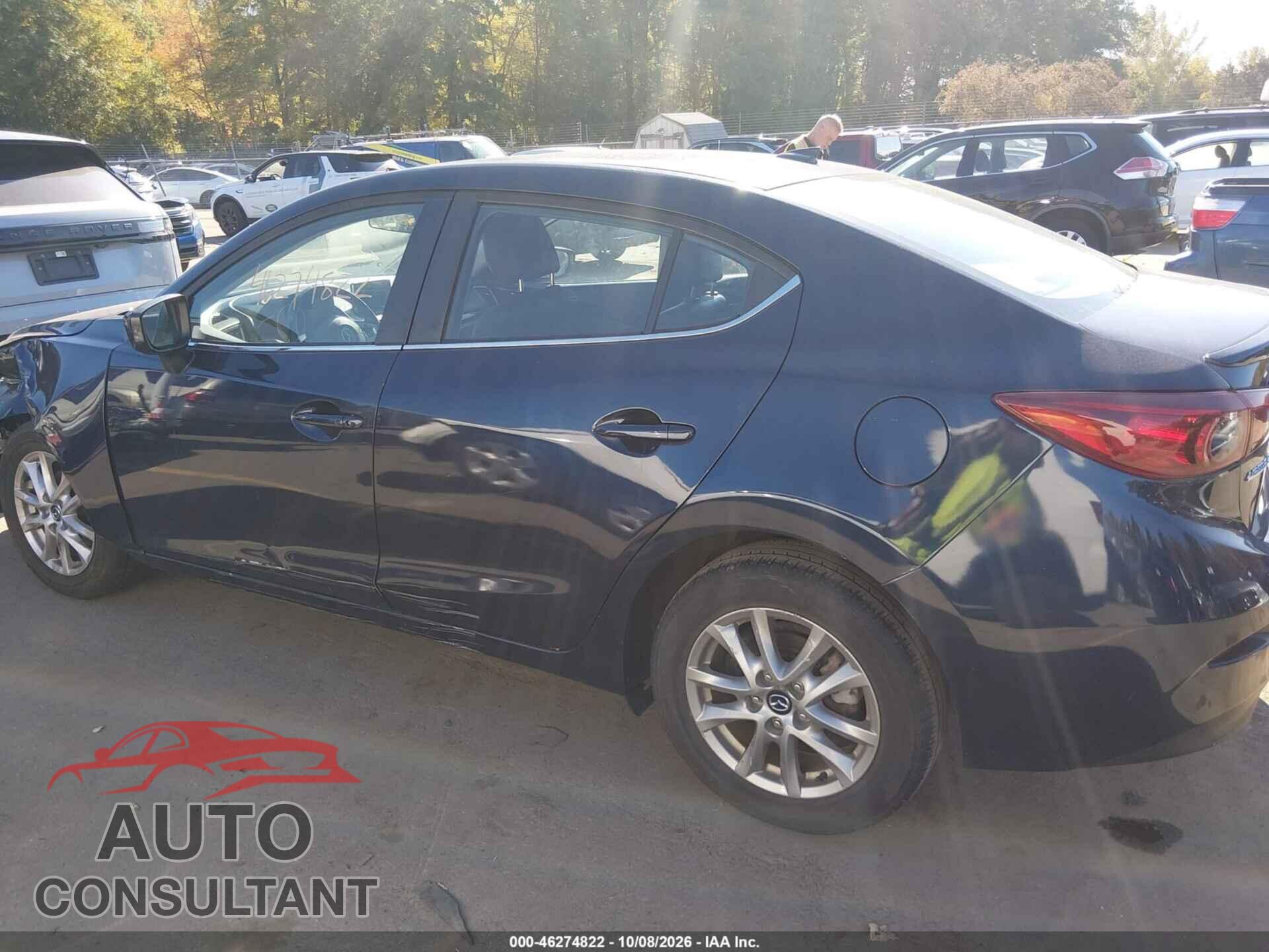 MAZDA MAZDA3 2015 - JM1BM1W75F1250120