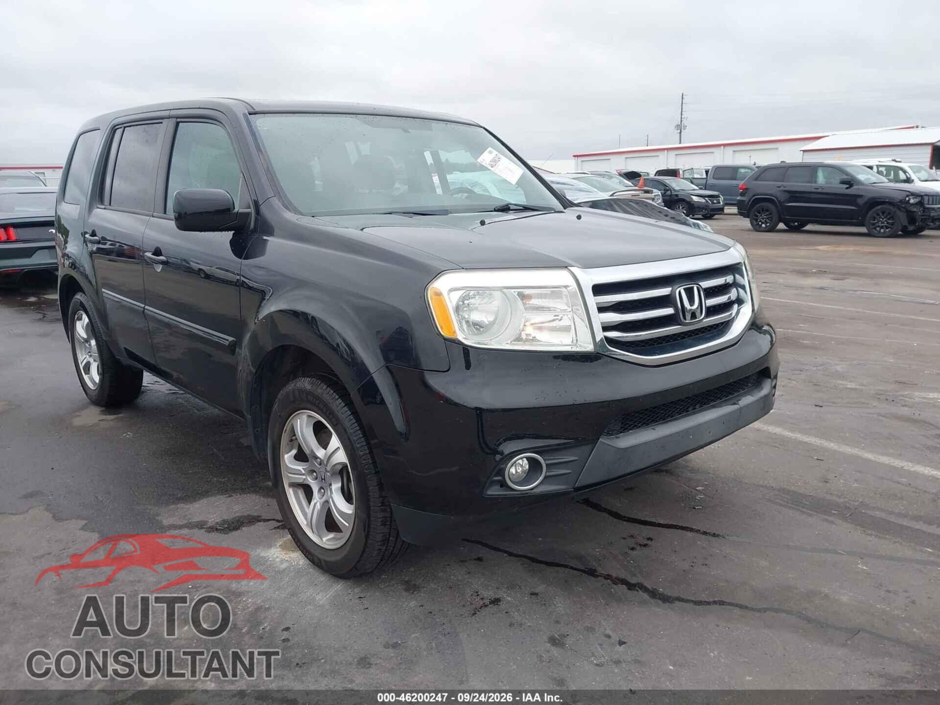 HONDA PILOT 2014 - 5FNYF4H59EB047934