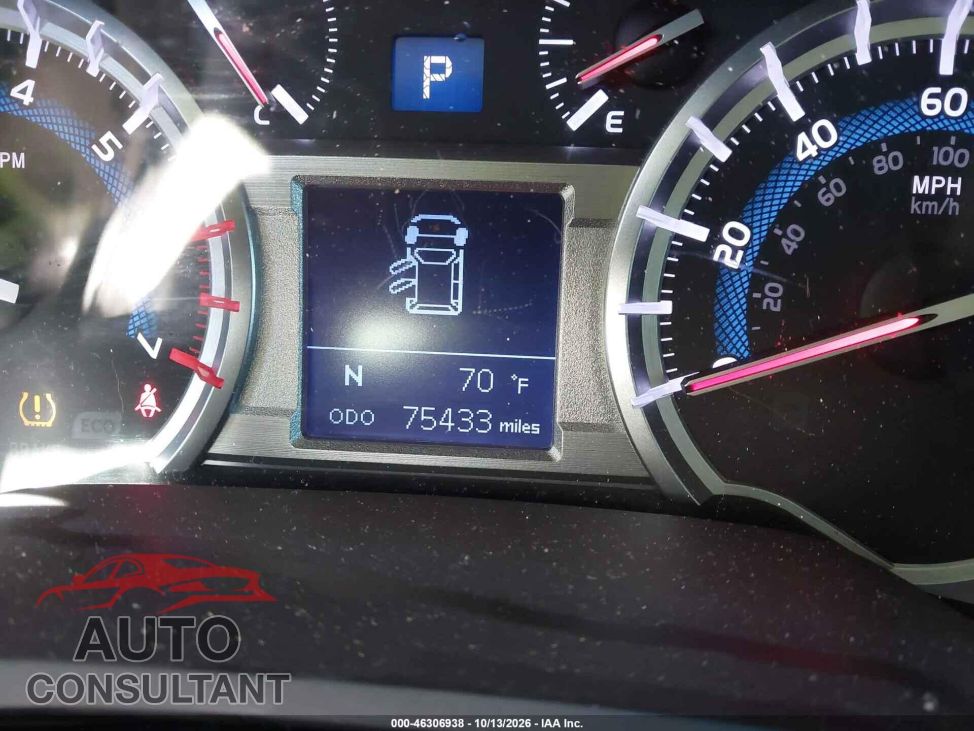 TOYOTA 4RUNNER 2017 - JTEBU5JR5H5417048