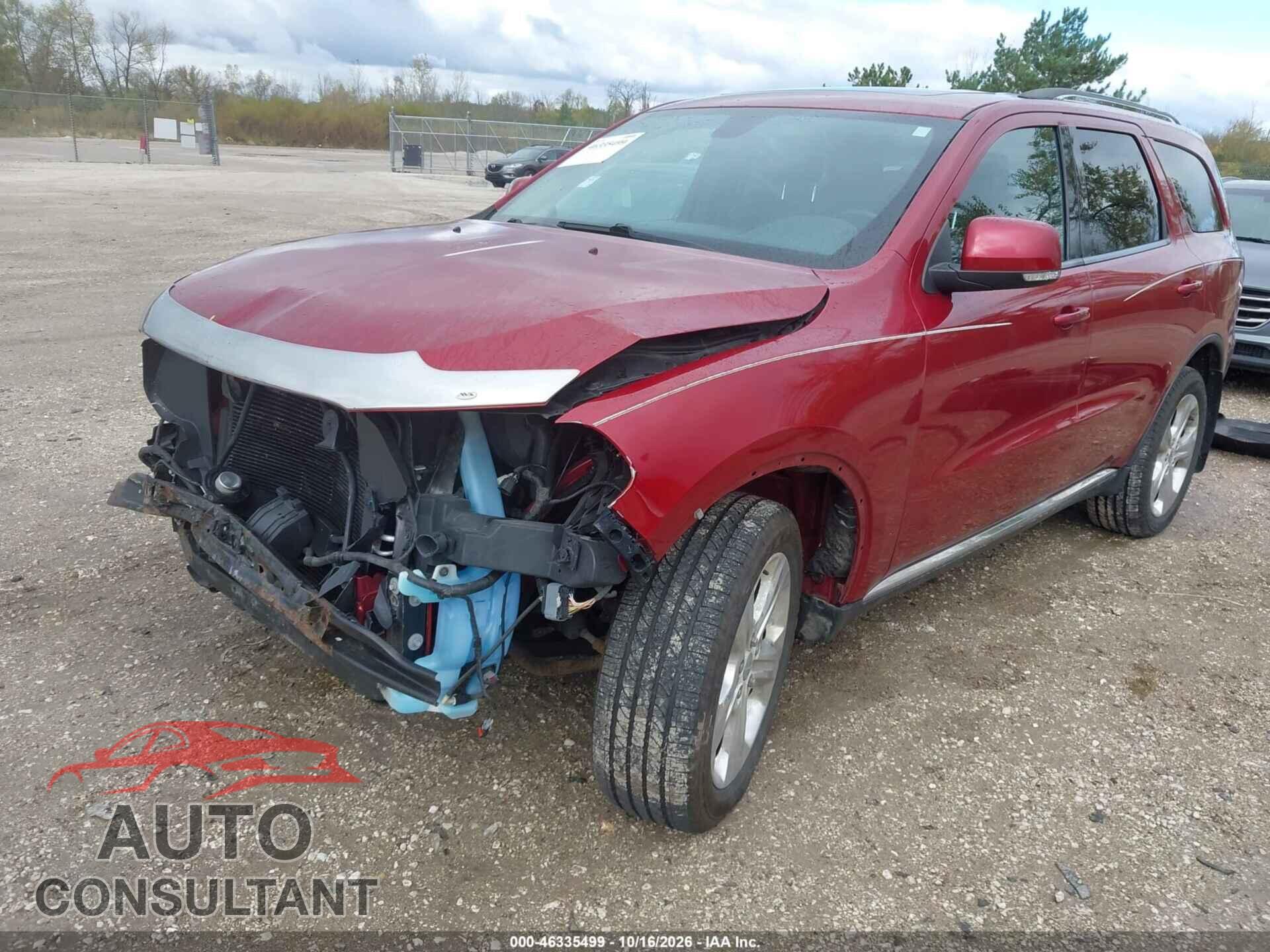 DODGE DURANGO 2014 - 1C4RDJDG4EC426661