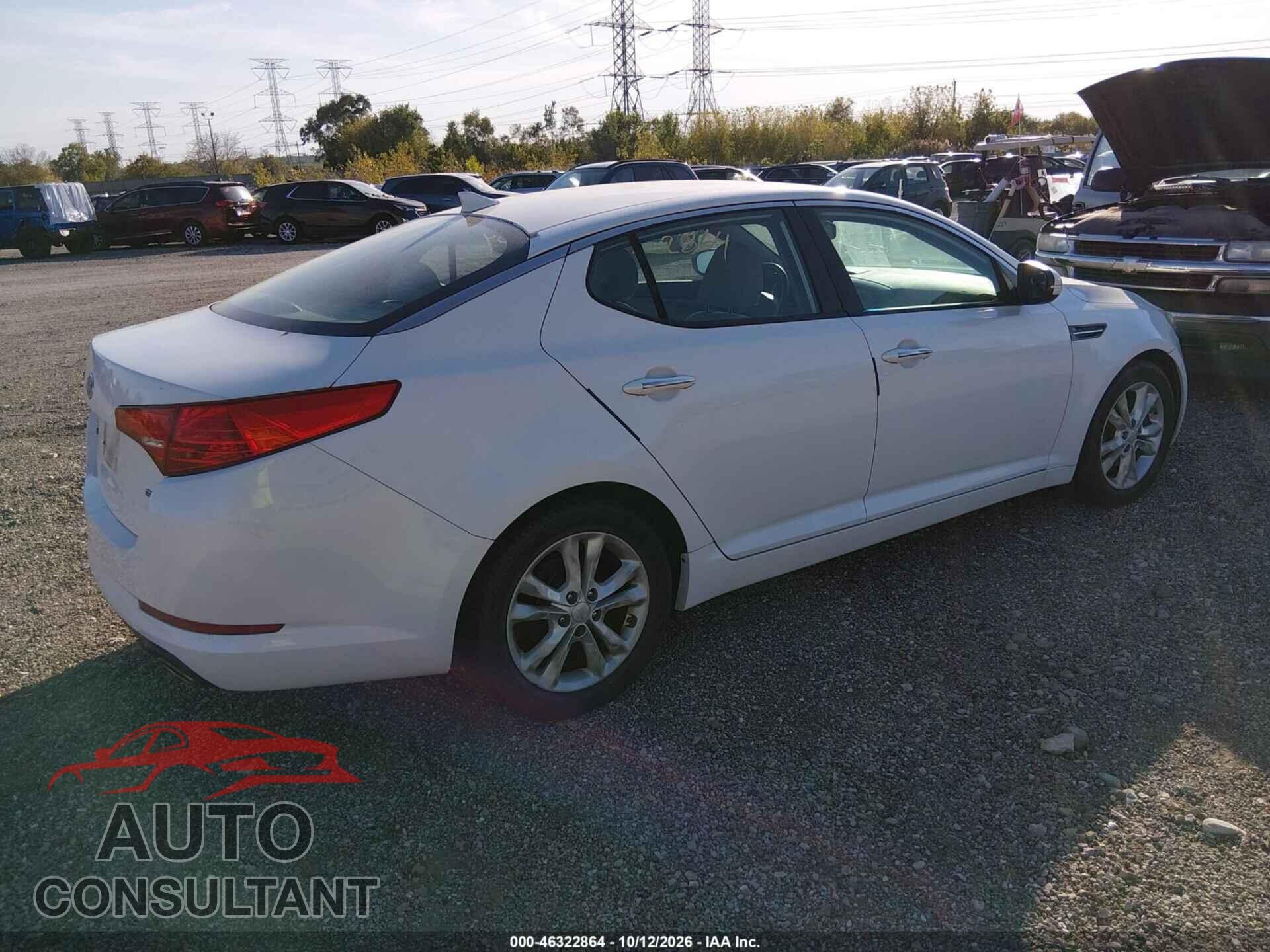 KIA OPTIMA 2012 - 5XXGM4A78CG063601