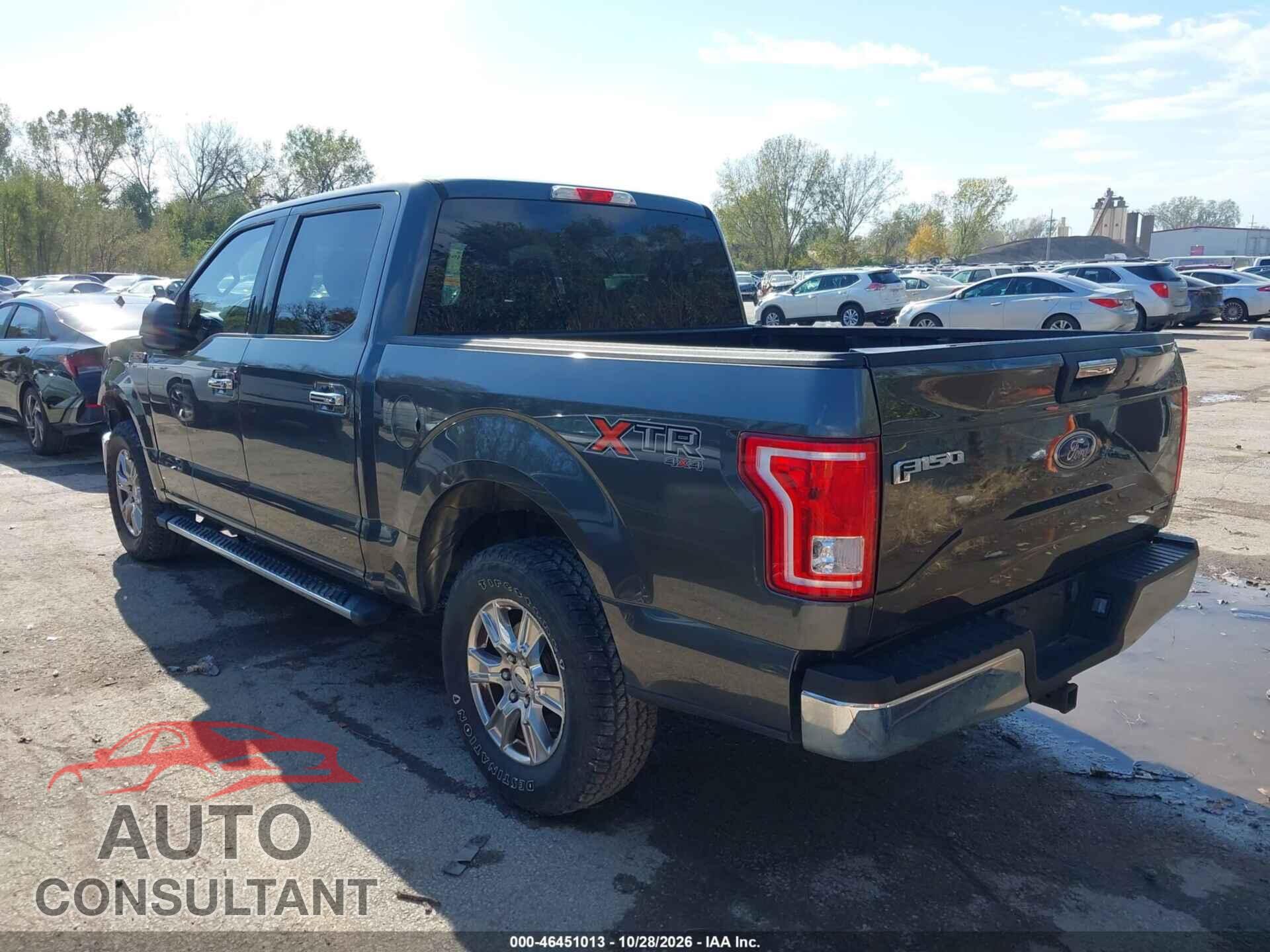 FORD F-150 2016 - 1FTEW1E82GFB86477
