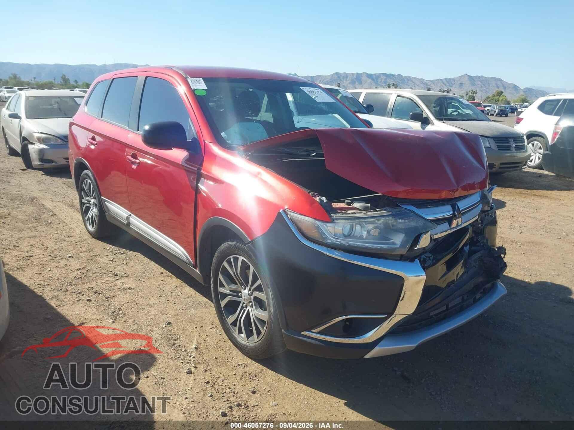 MITSUBISHI OUTLANDER 2017 - JA4AD2A33HZ007166