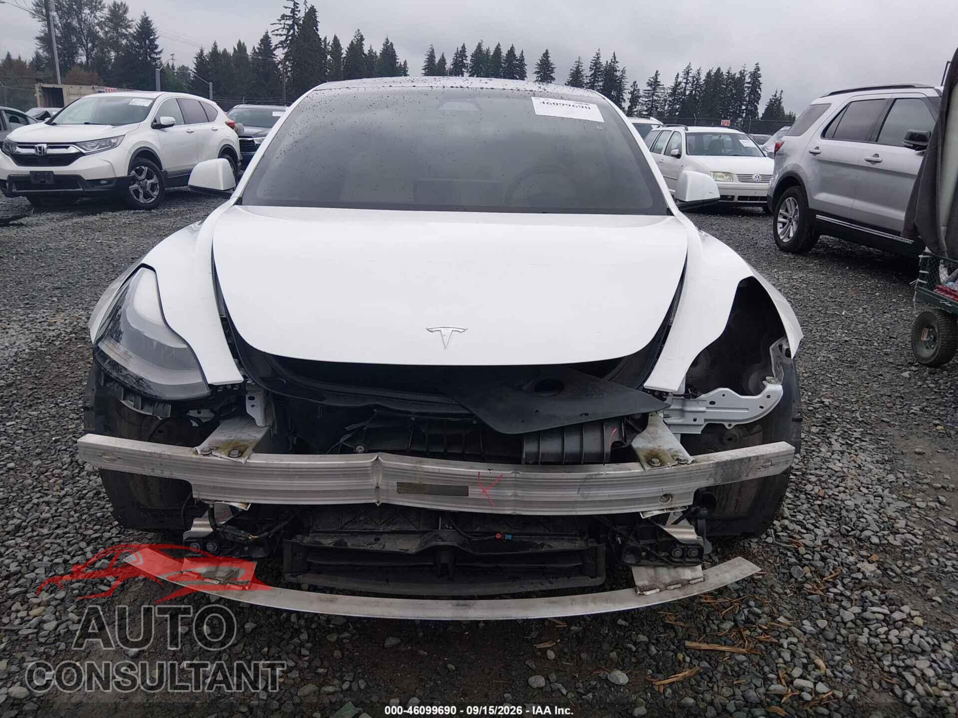 TESLA MODEL 3 2022 - 5YJ3E1EA3NF121412
