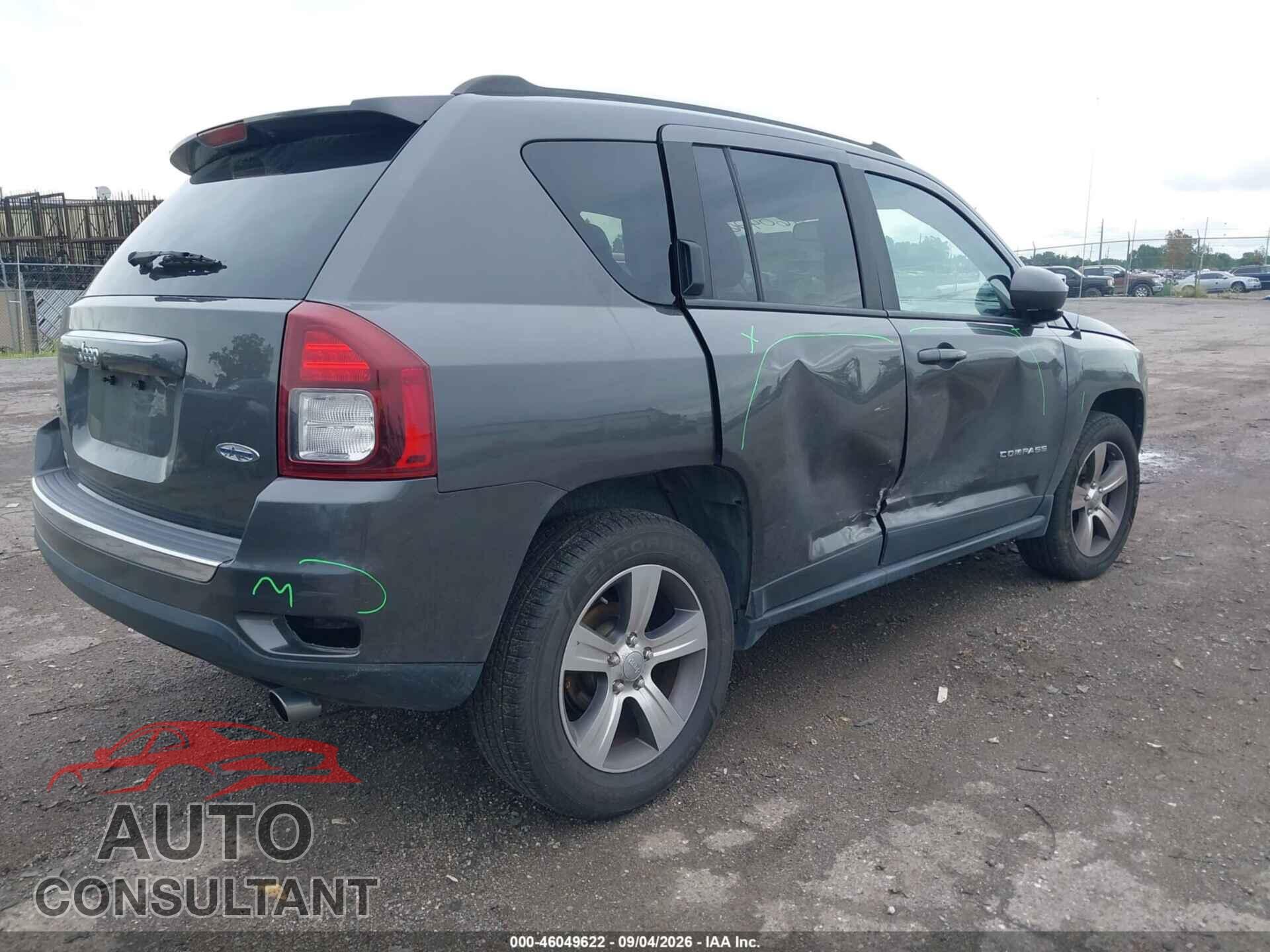 JEEP COMPASS 2017 - 1C4NJDEB4HD178289