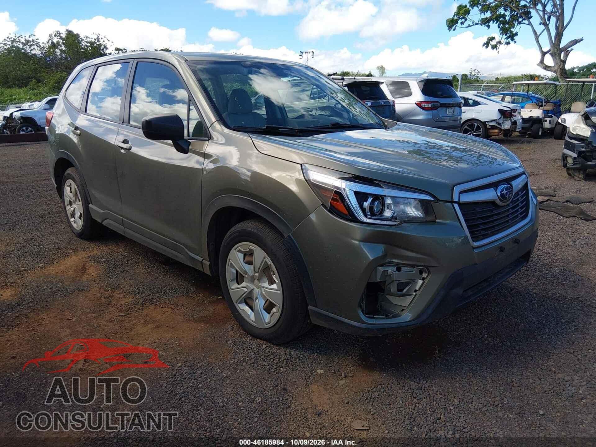 SUBARU FORESTER 2019 - JF2SKAAC5KH489907