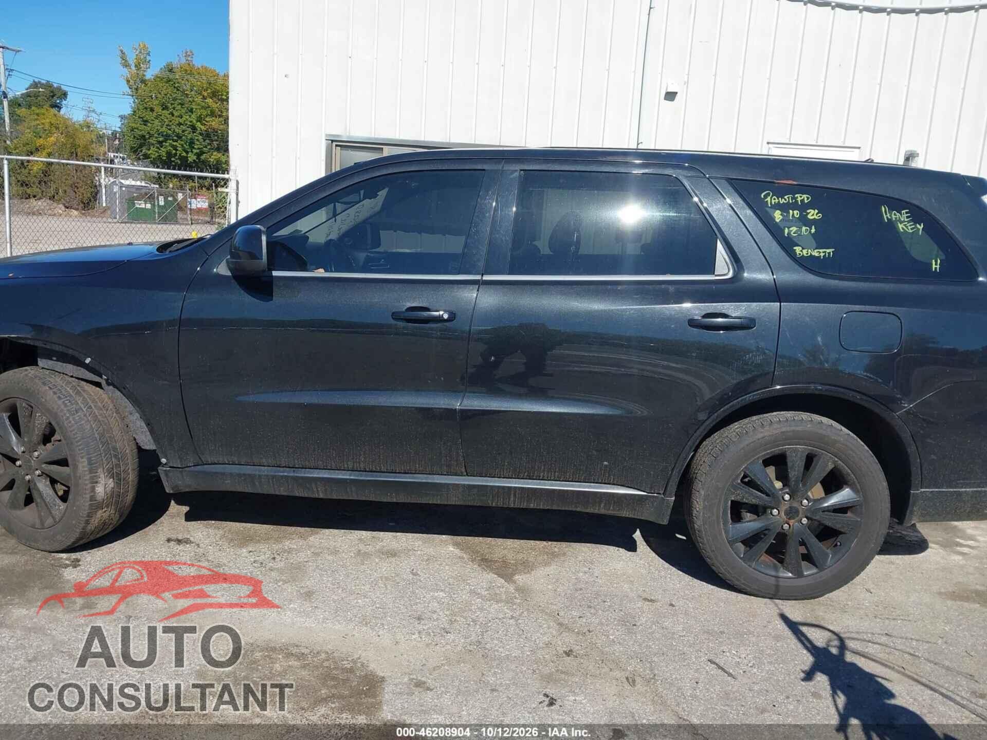 DODGE DURANGO 2013 - 1C4RDJAG5DC679071