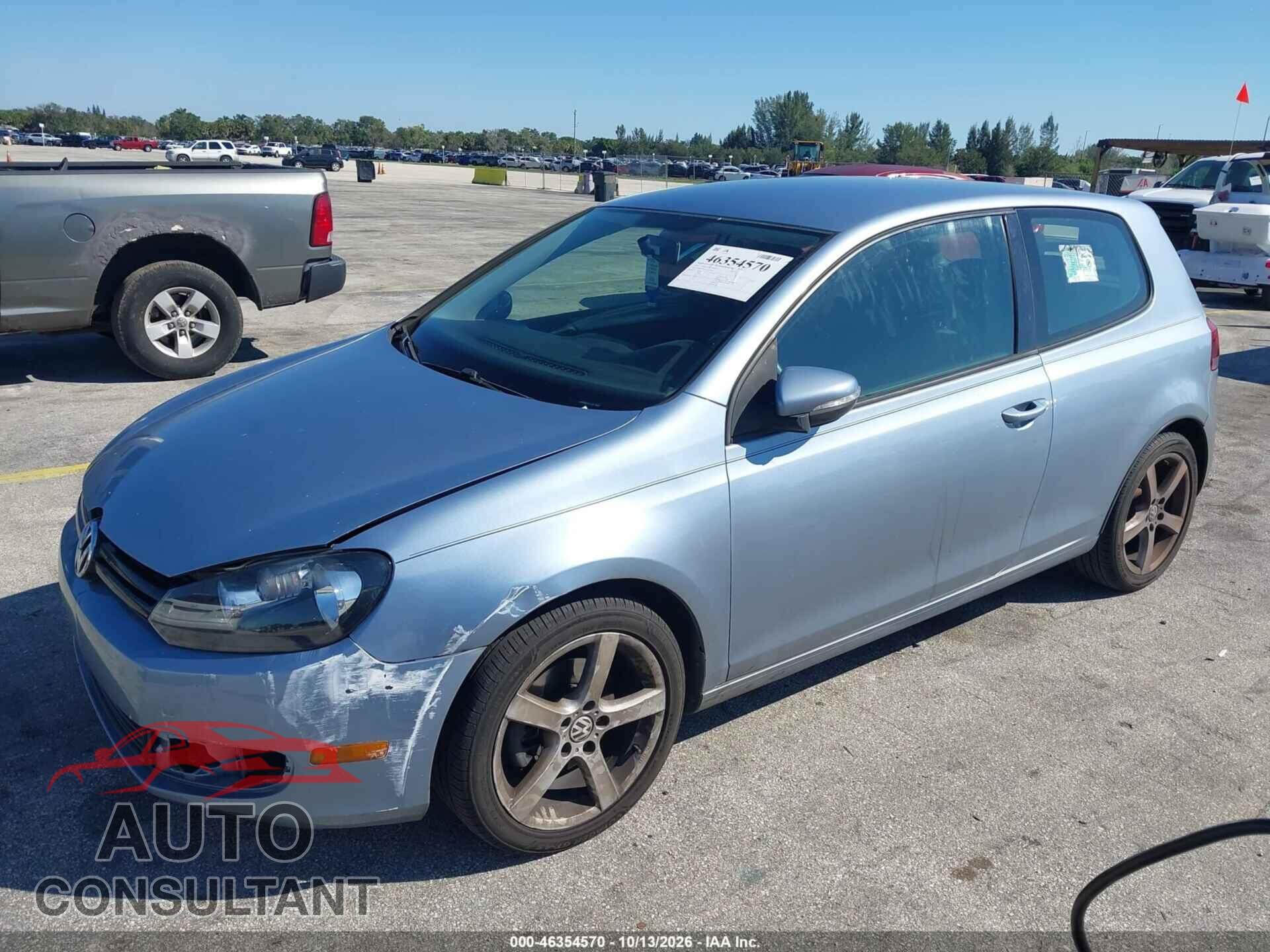VOLKSWAGEN GOLF 2012 - WVWBB7AJ1CW176835