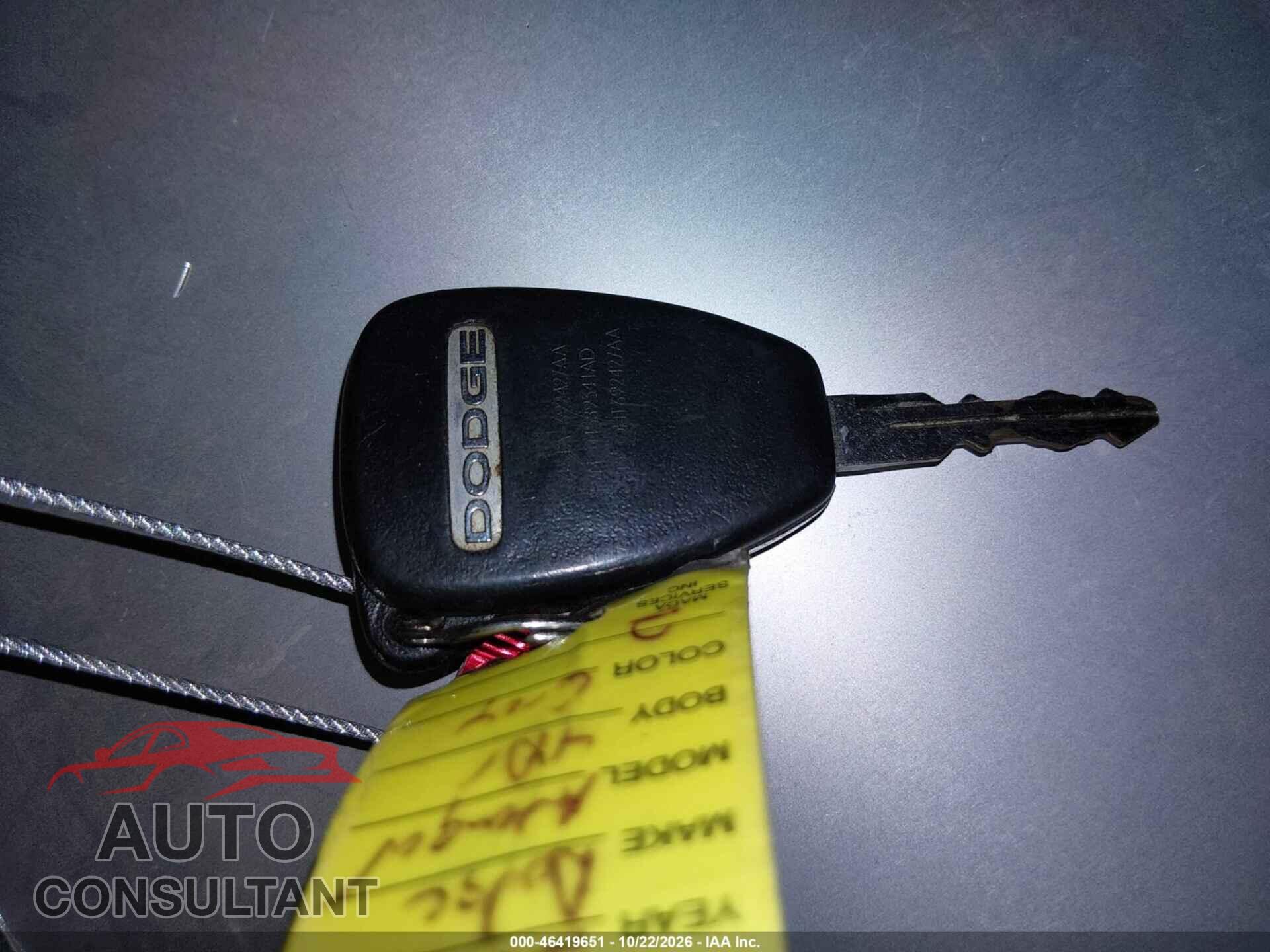 DODGE AVENGER 2013 - 1C3CDZAB0DN616025