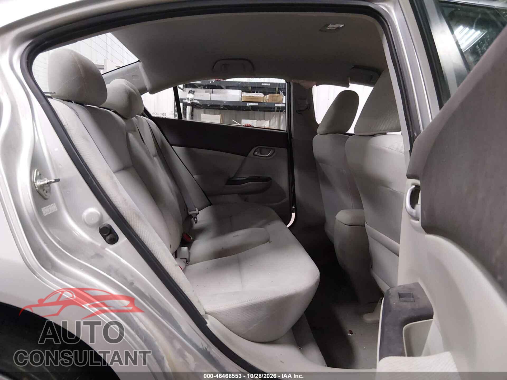 HONDA CIVIC 2012 - 2HGFB2F56CH300906