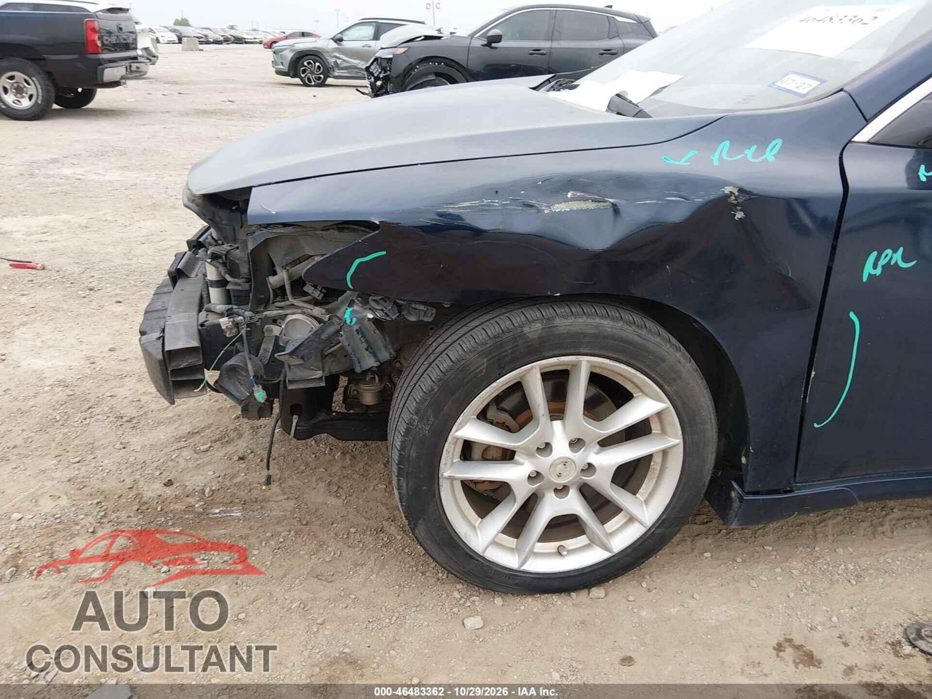 NISSAN MAXIMA 2009 - 1N4AA51E39C848190