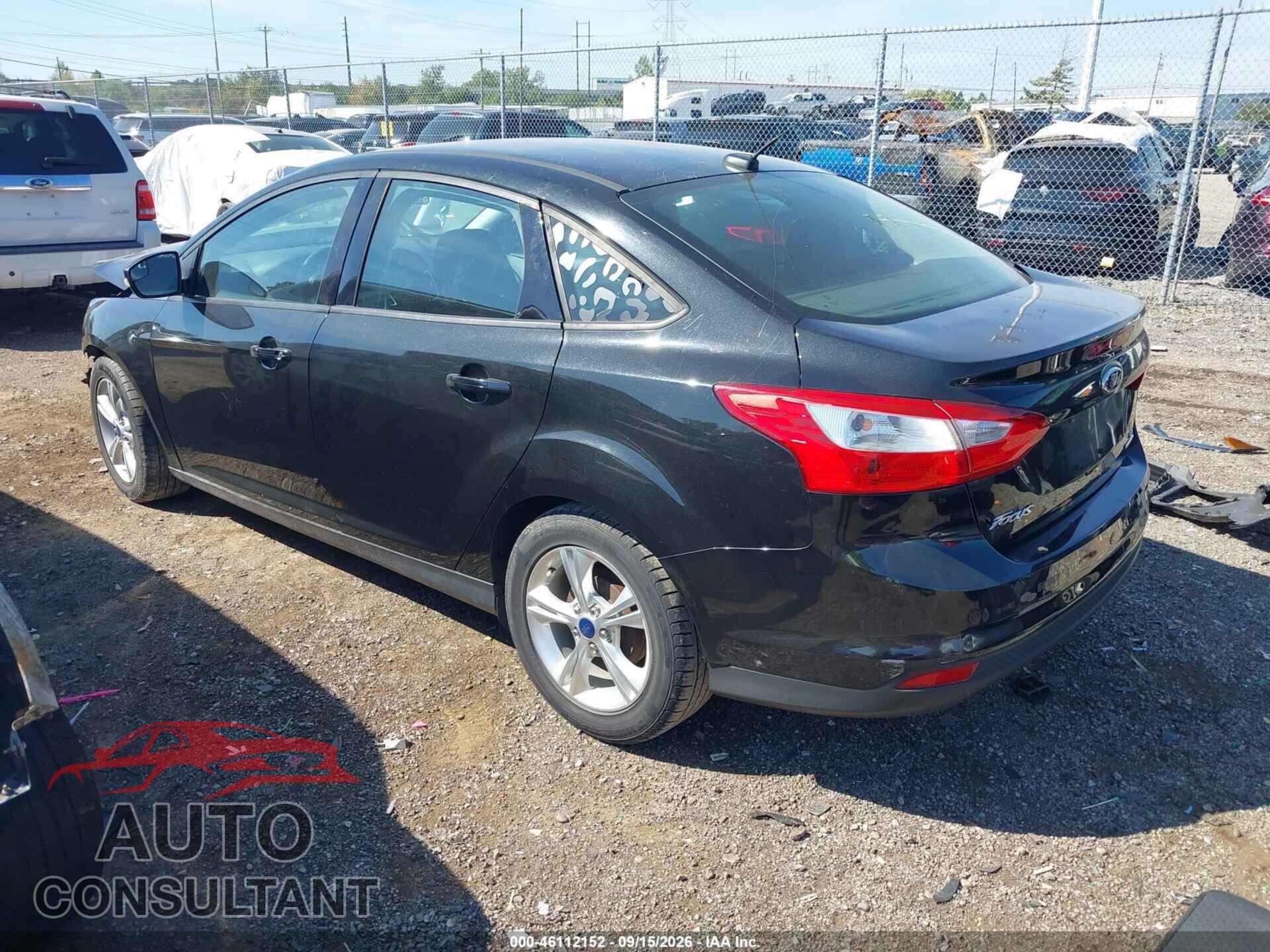 FORD FOCUS 2014 - 1FADP3F22EL347526