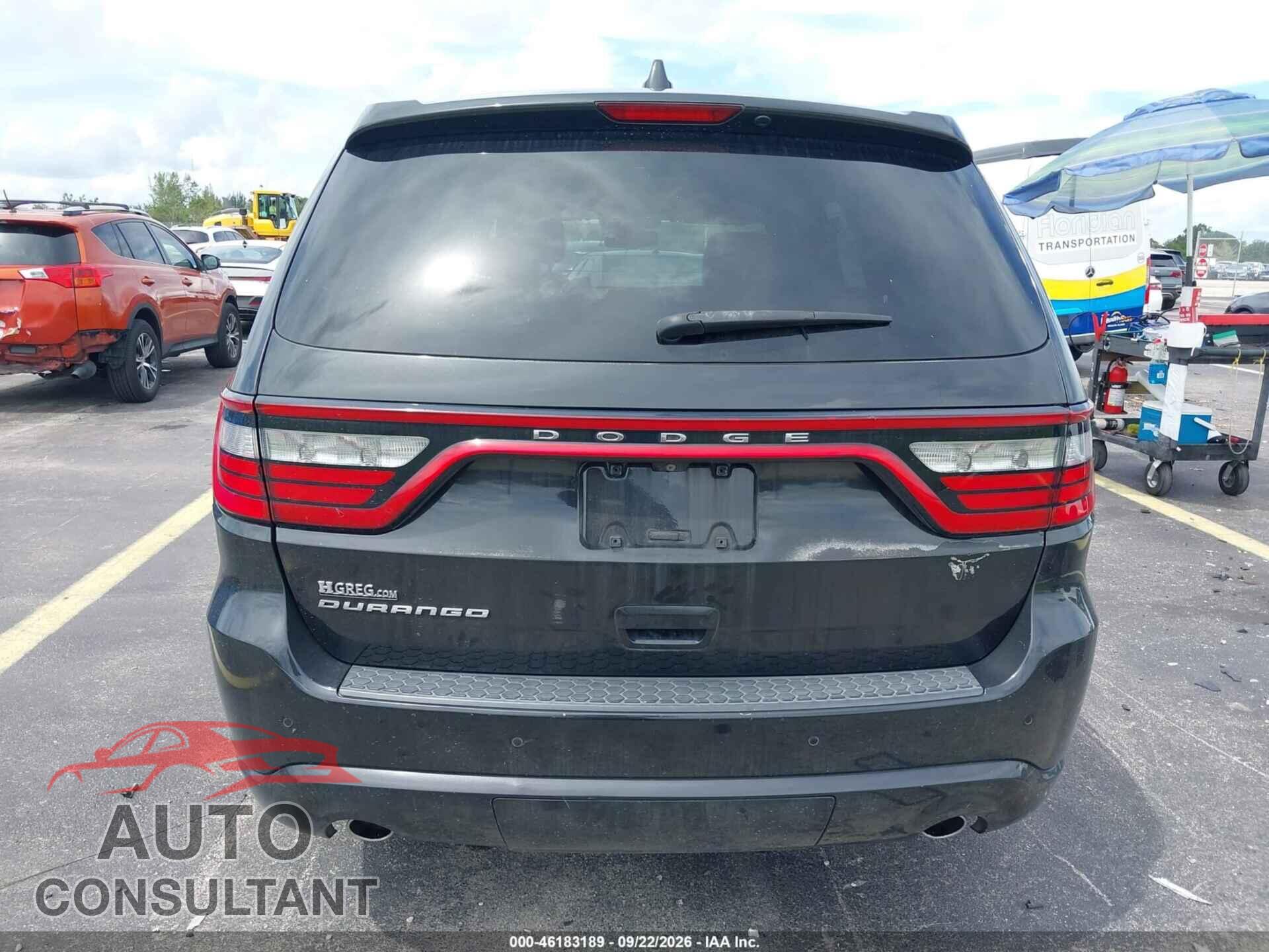 DODGE DURANGO 2015 - 1C4RDHAG0FC873695